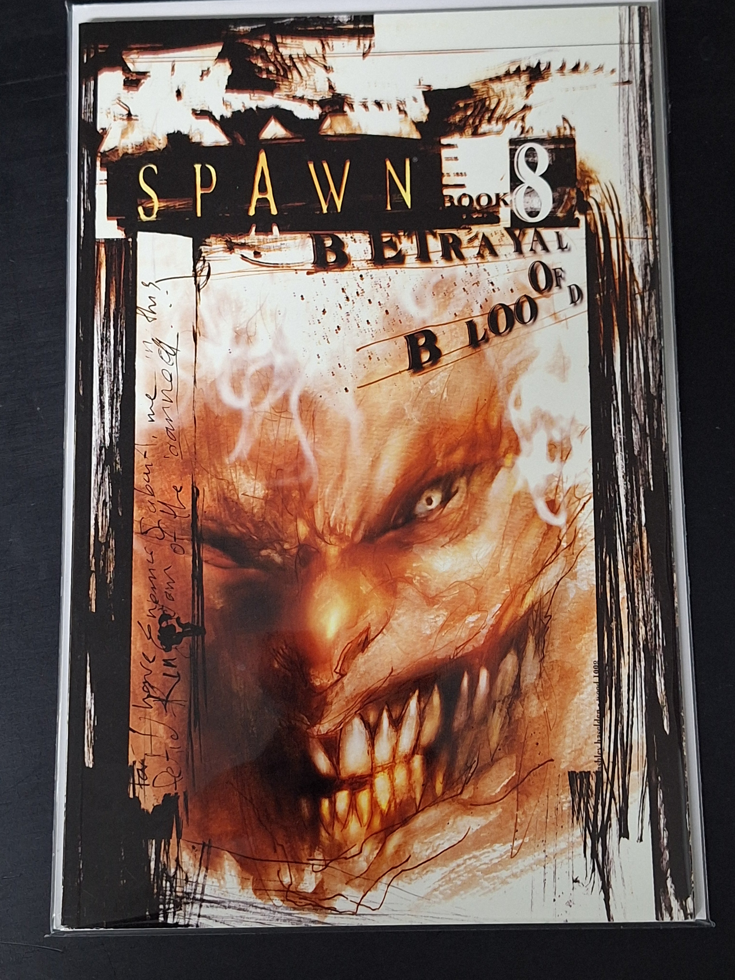 Spawn Book 8 Betrayal of Blood TPB 1st Print 1999