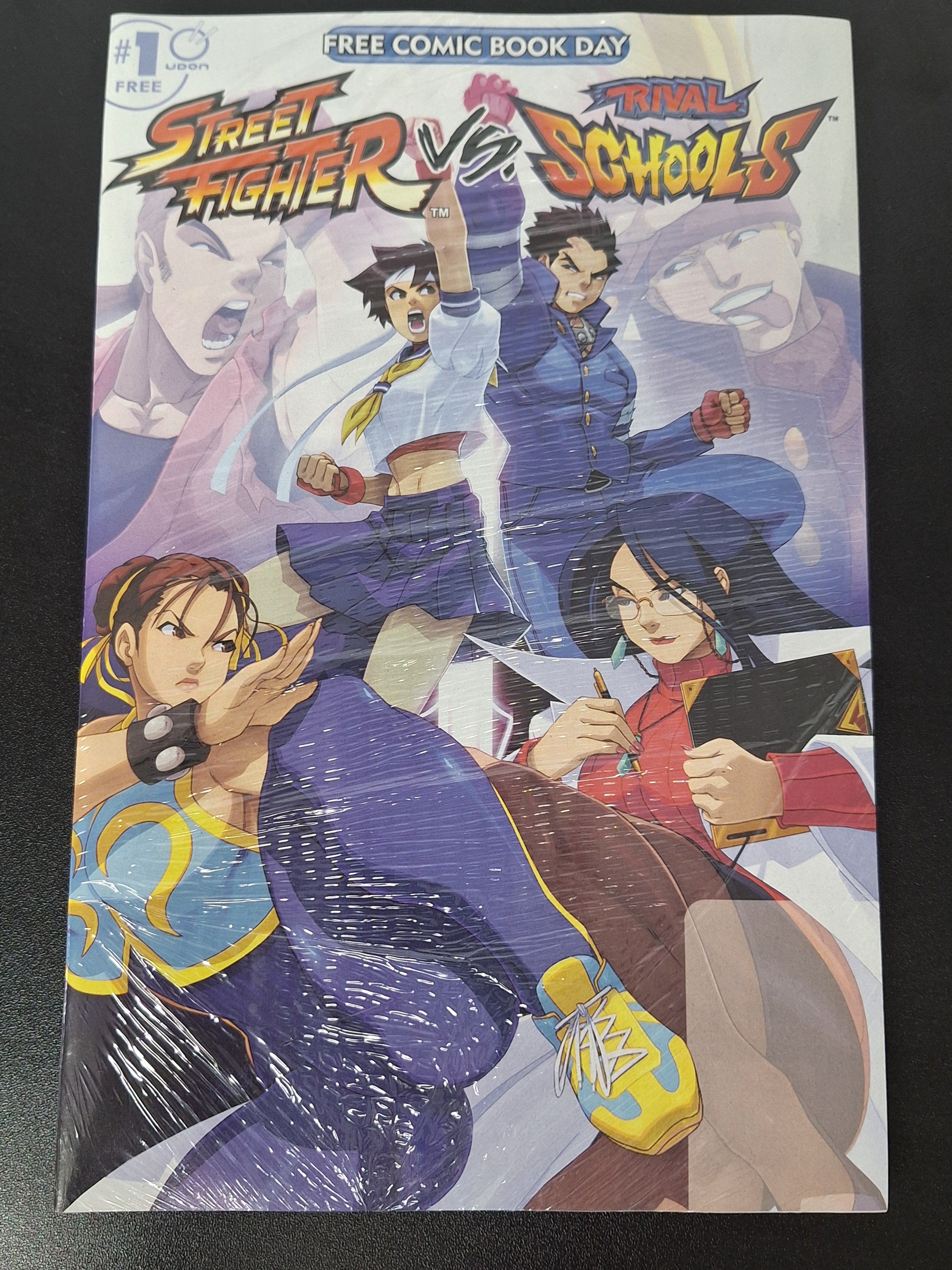 FCBD 2025 - UDON - STREET FIGHTER VS RIVALS SCHOOLS #1 SPECIAL EDITION - BUNDLE OF 10