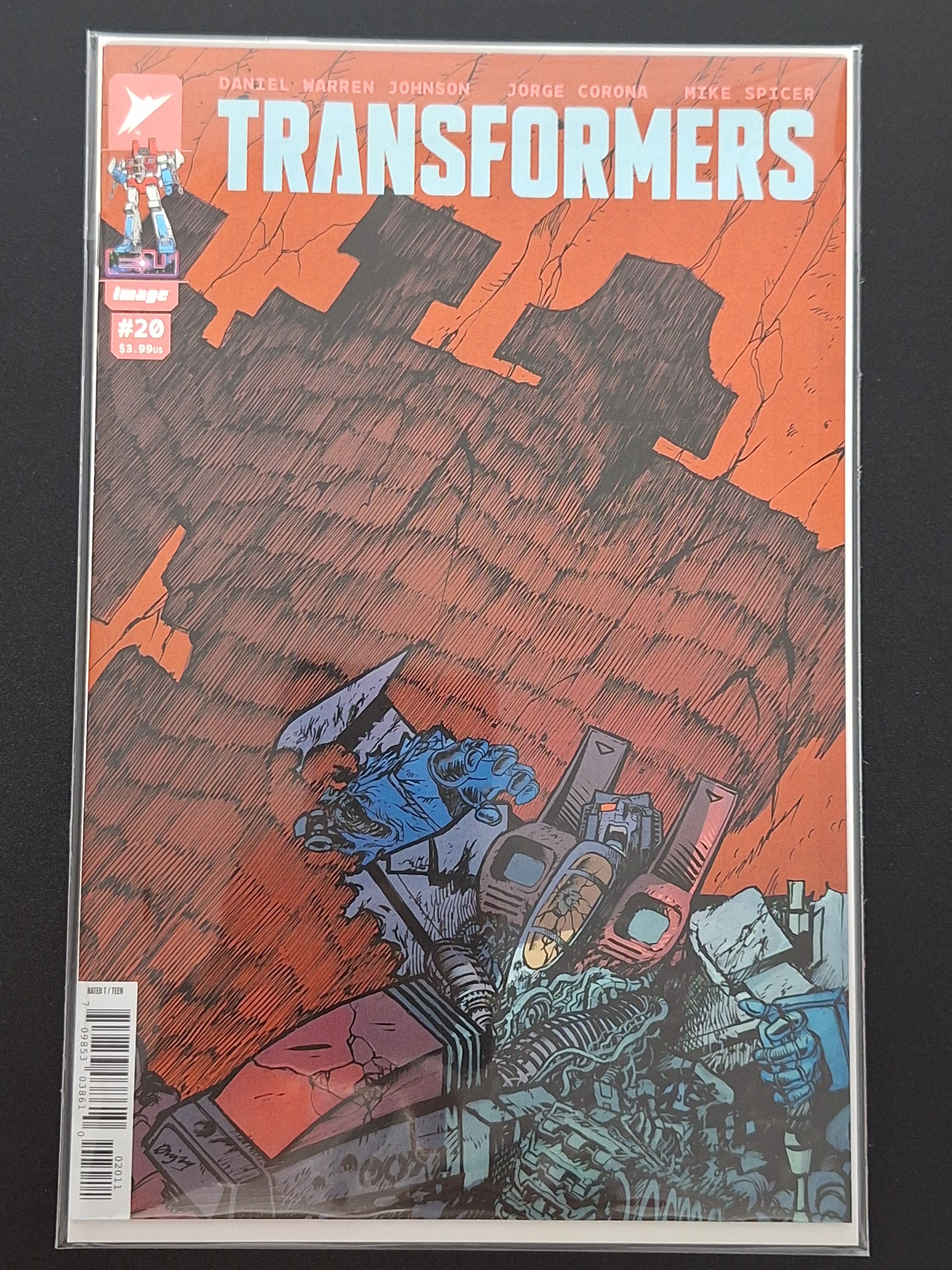 Transformers 20 Image 2025 Cover A