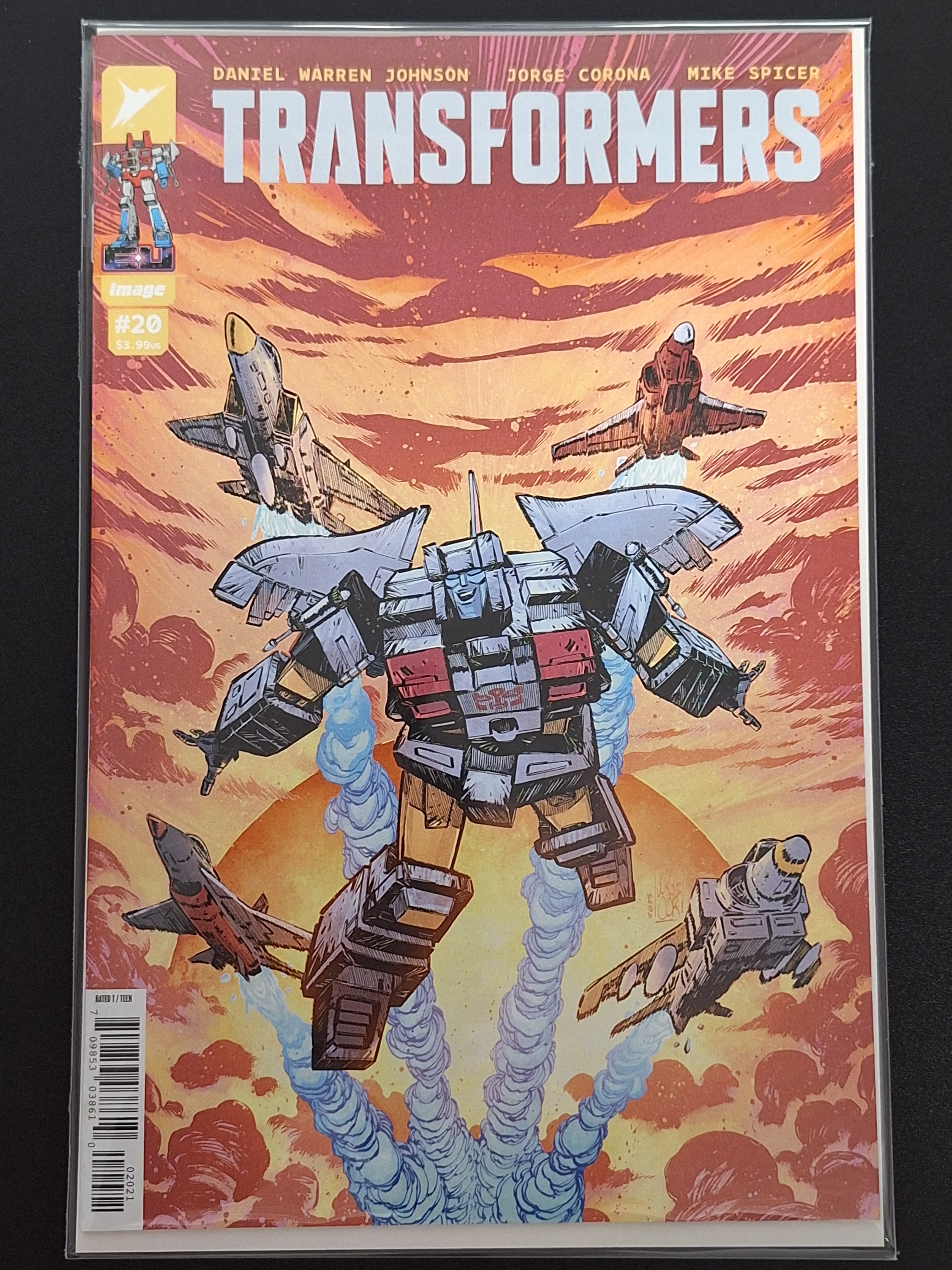 Transformers 20 Image 2025 Cover B
