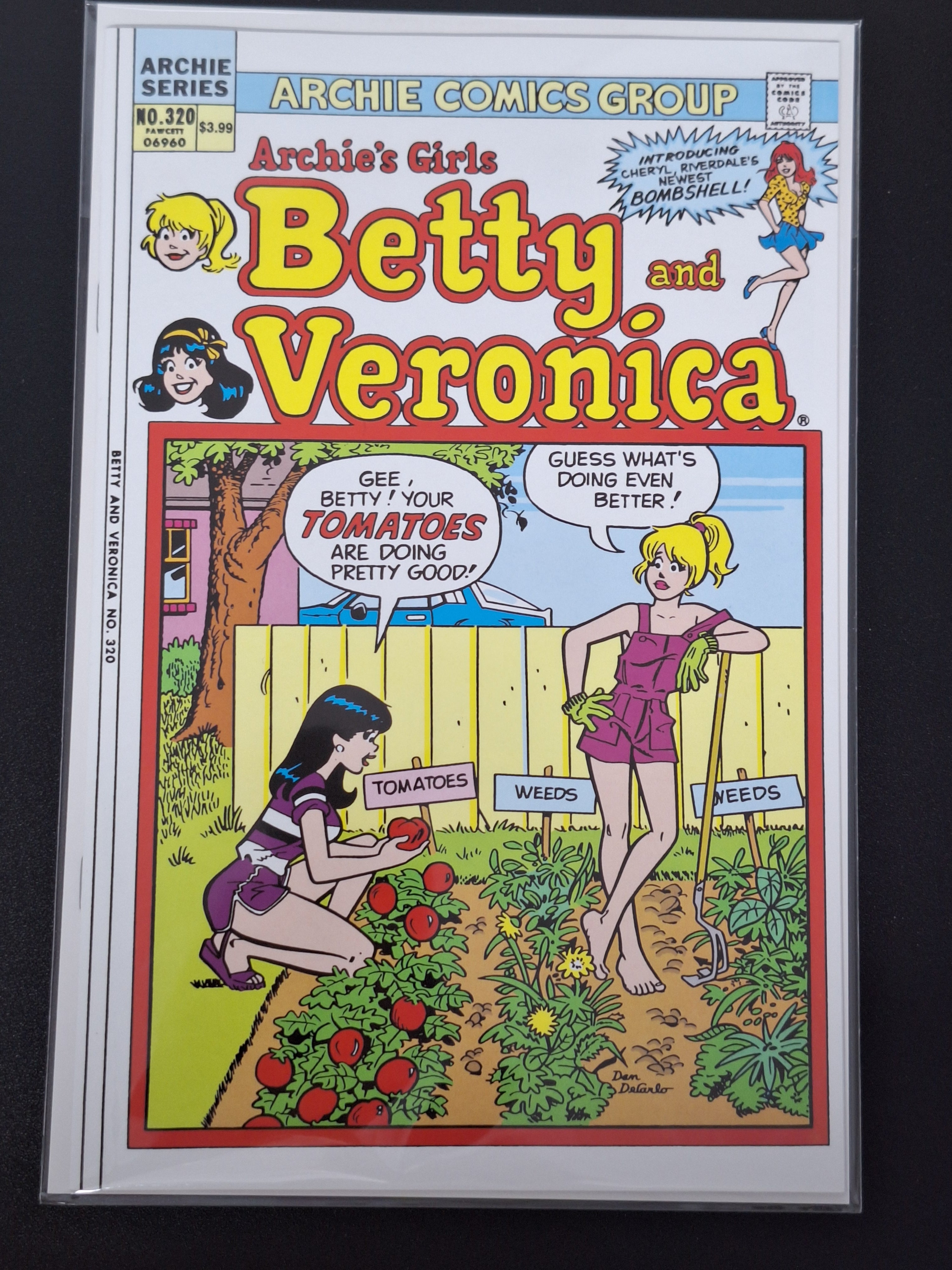 Betty And Veronica 320 Archie 2025 Facsimile Edition Growing Weeds Cover