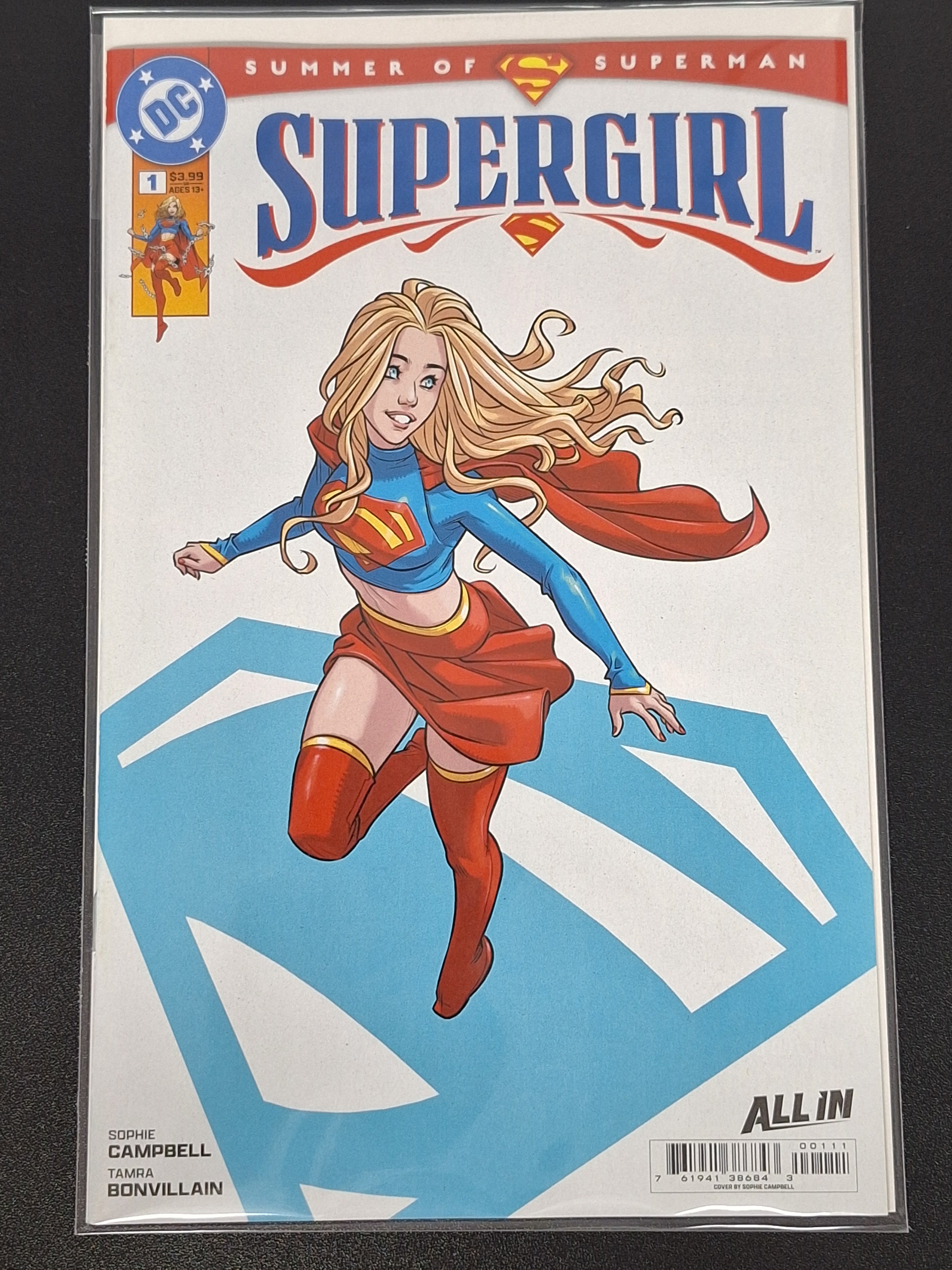Supergirl 1 DC 2025 Cover A Sophie Campbell