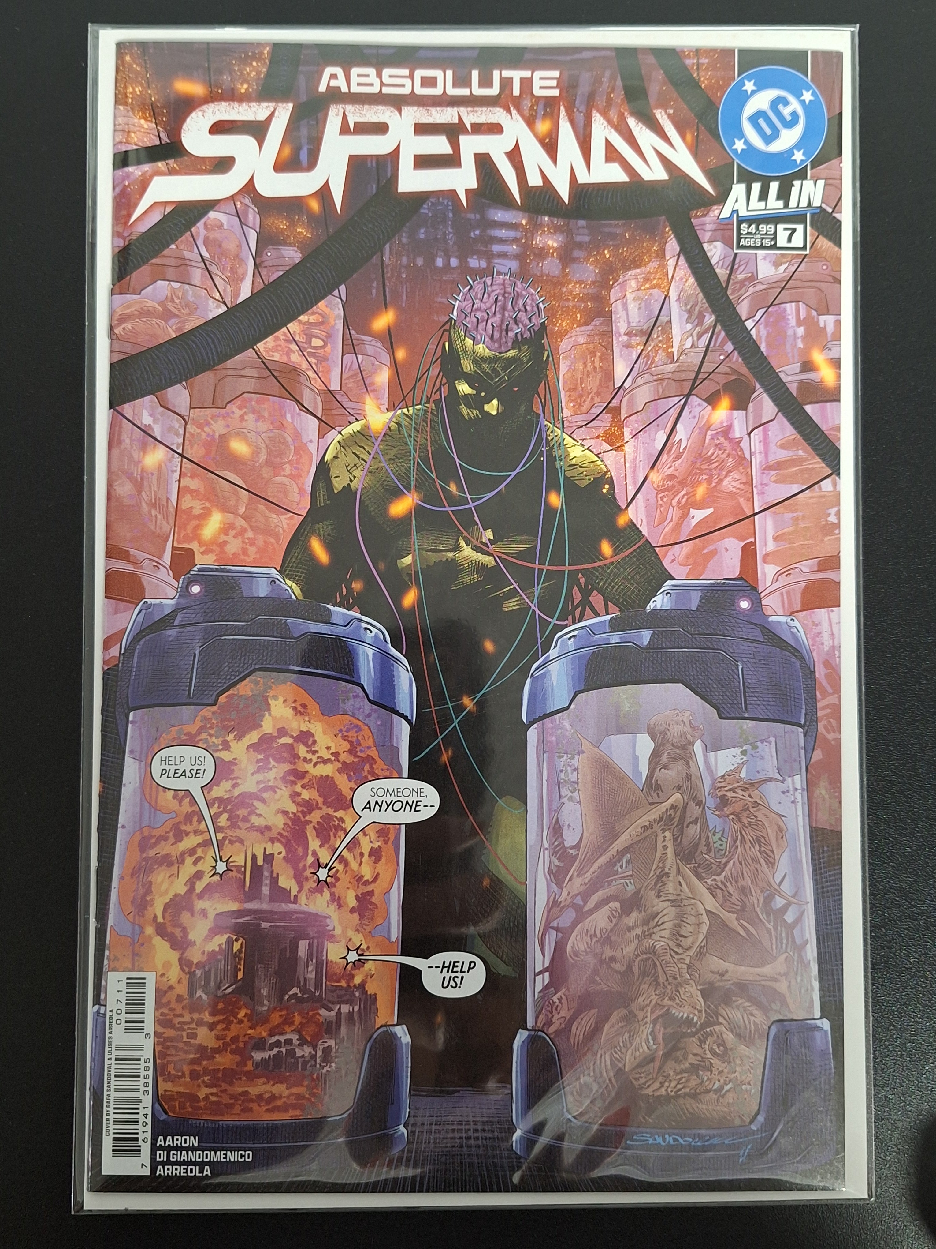 Absolute Superman 7 DC 2025 1st Full App of Absolute Brainiac