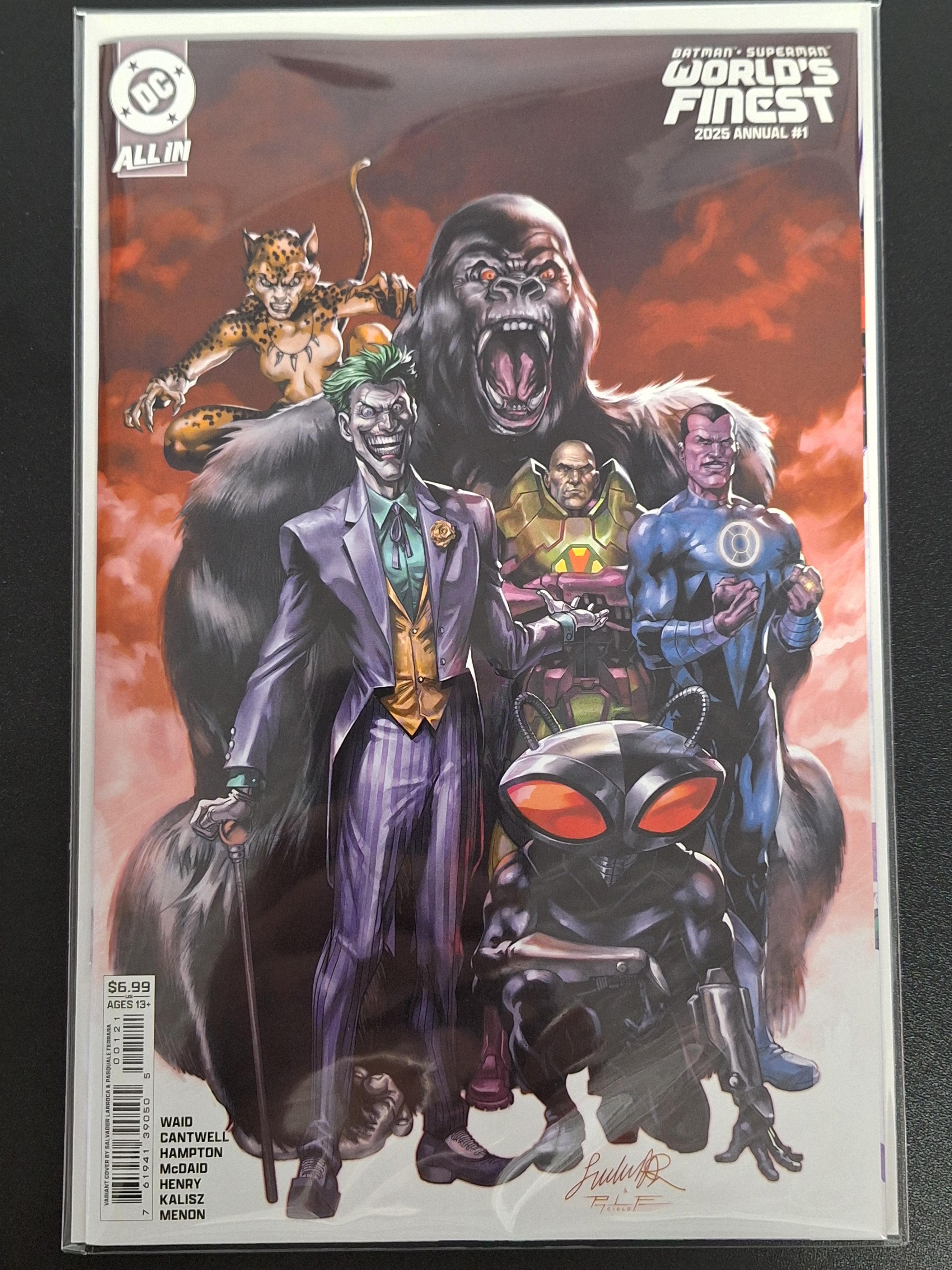 Batman Superman World's Finest Annual 1 DC 2025 Larroca Variant