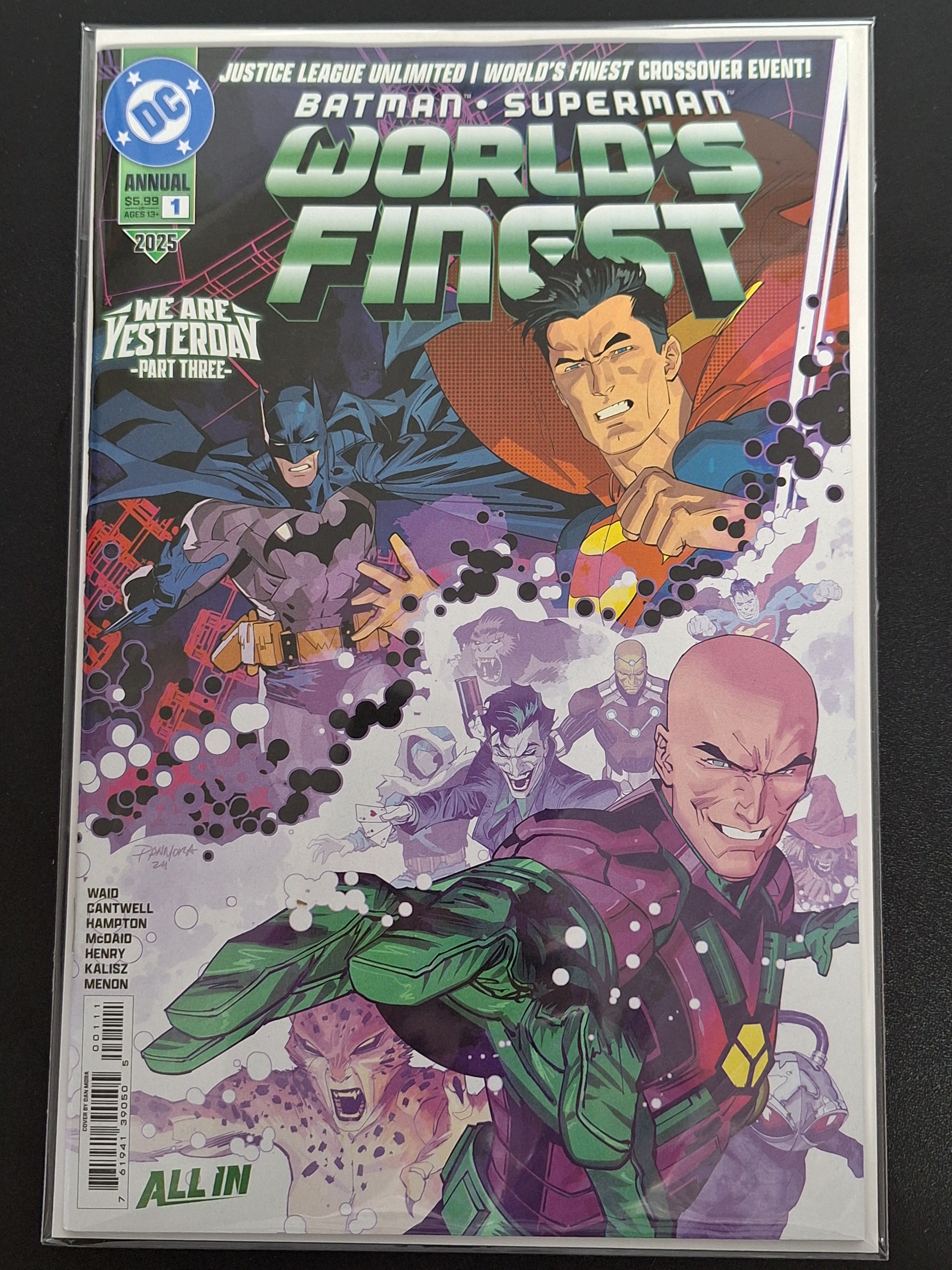 Batman Superman World's Finest Annual 1 DC 2025