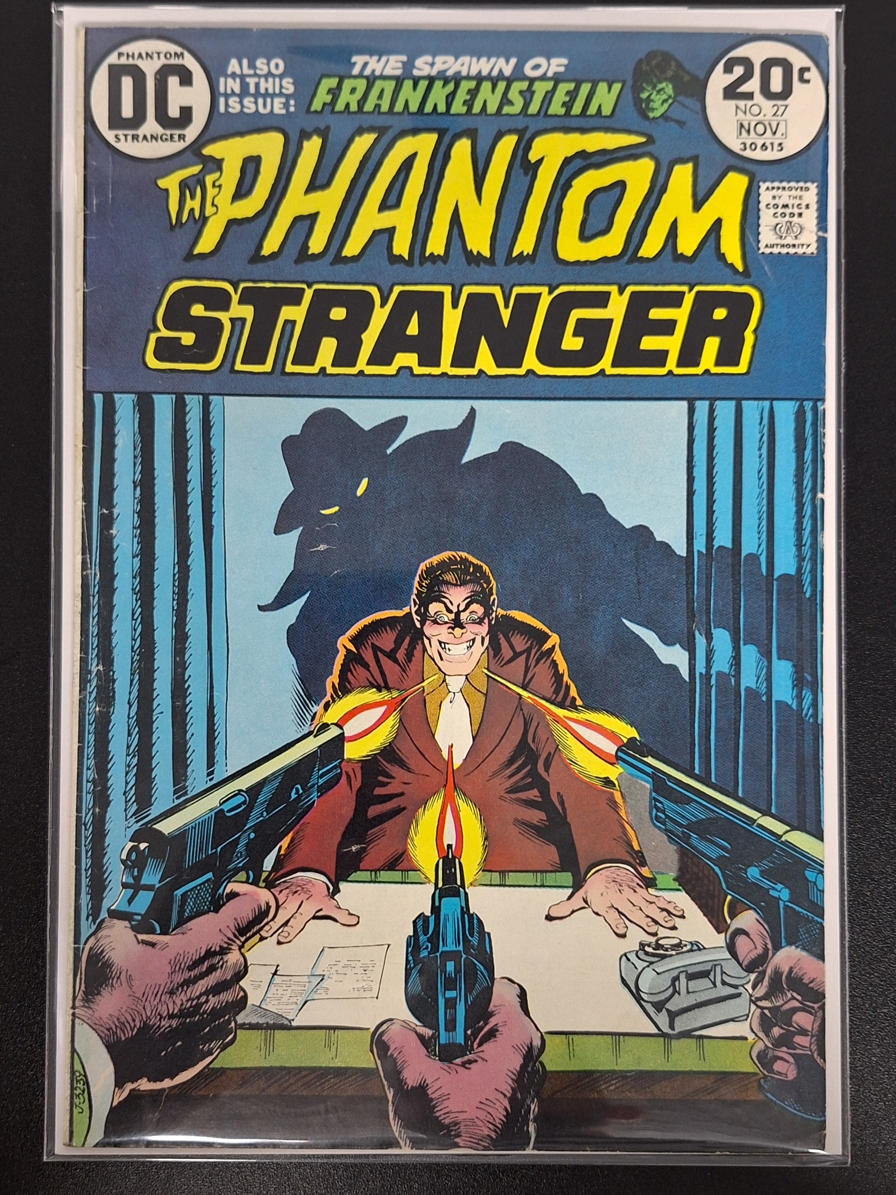 Phantom Stranger 27 DC 1973 1st Dr Zorn, Classic Cover