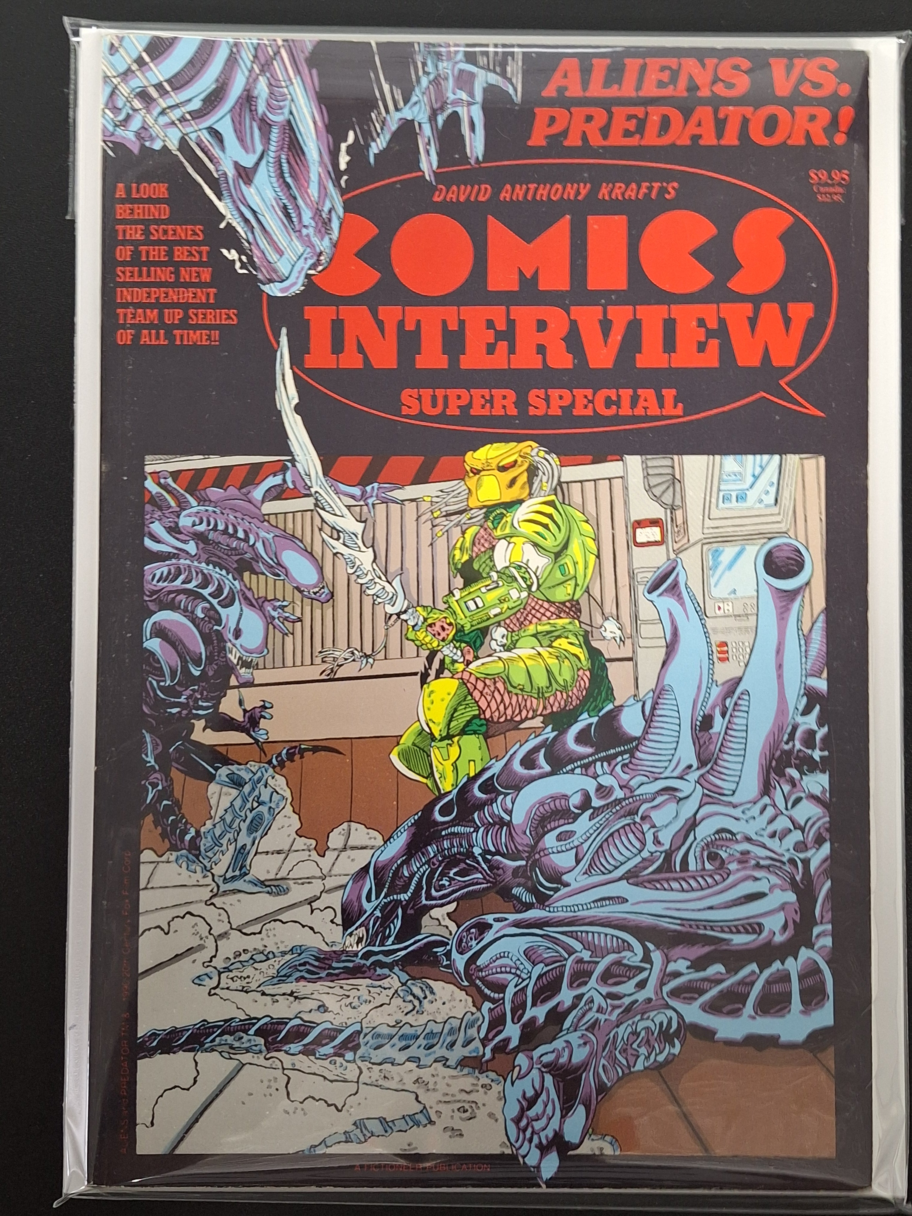 Comics Interview Super Special TPB Aliens vs Predator 1990