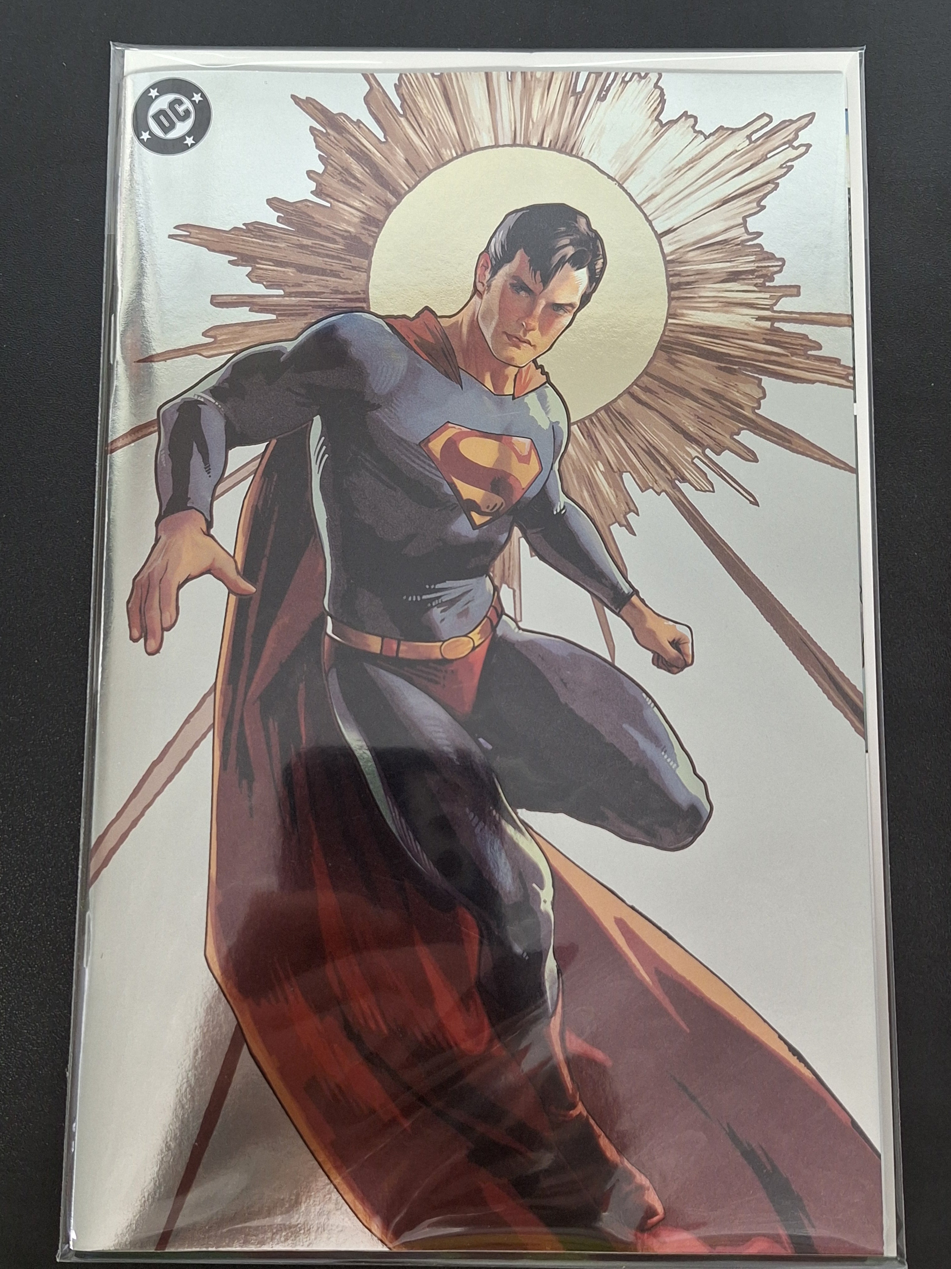 Superman Unlimited 1 DC 2025 Sozomaika Virgin Foil Variant