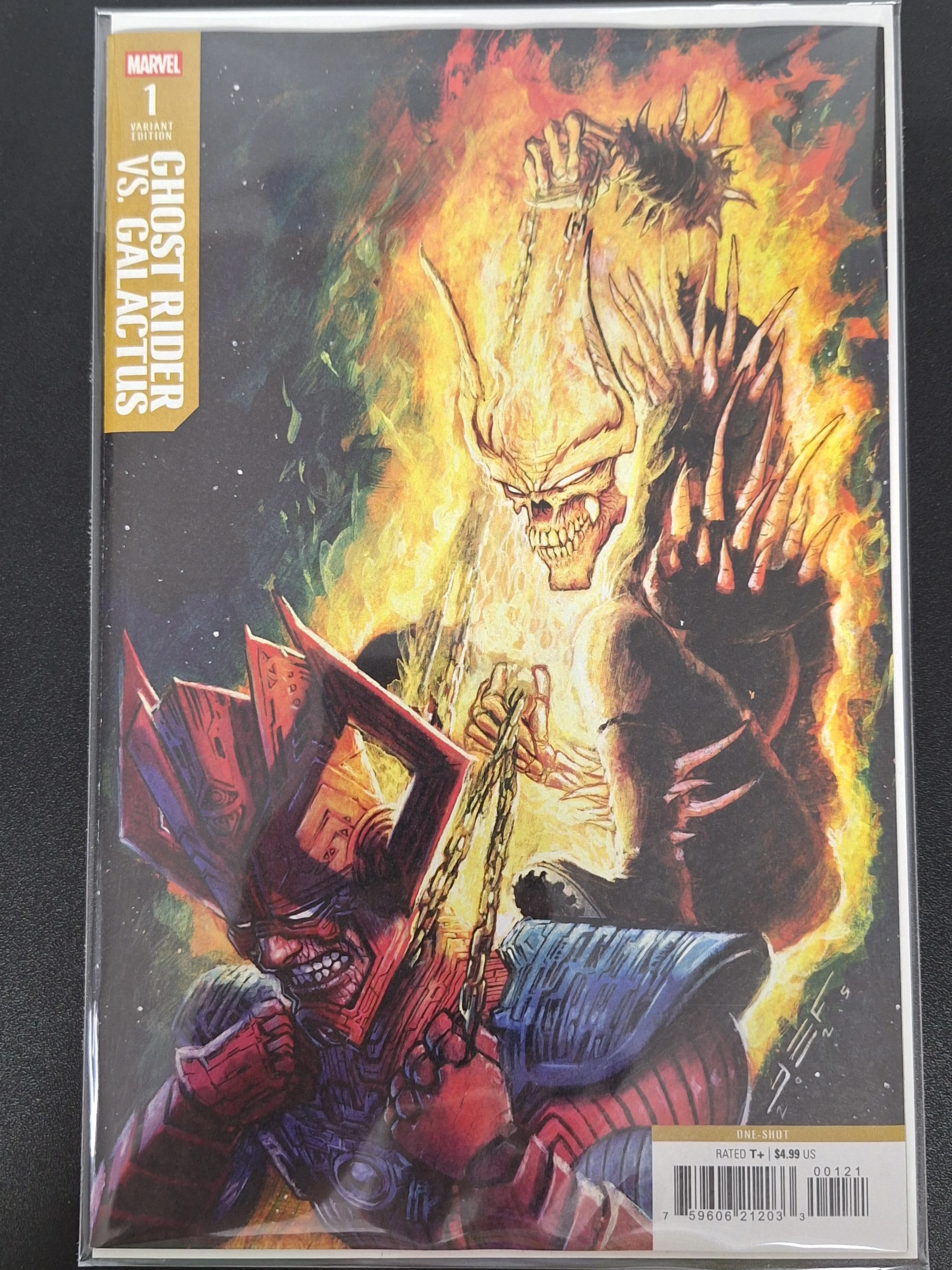 Ghost Rider vs. Galactus 1 Marvel 2025 Ferreyra Variant