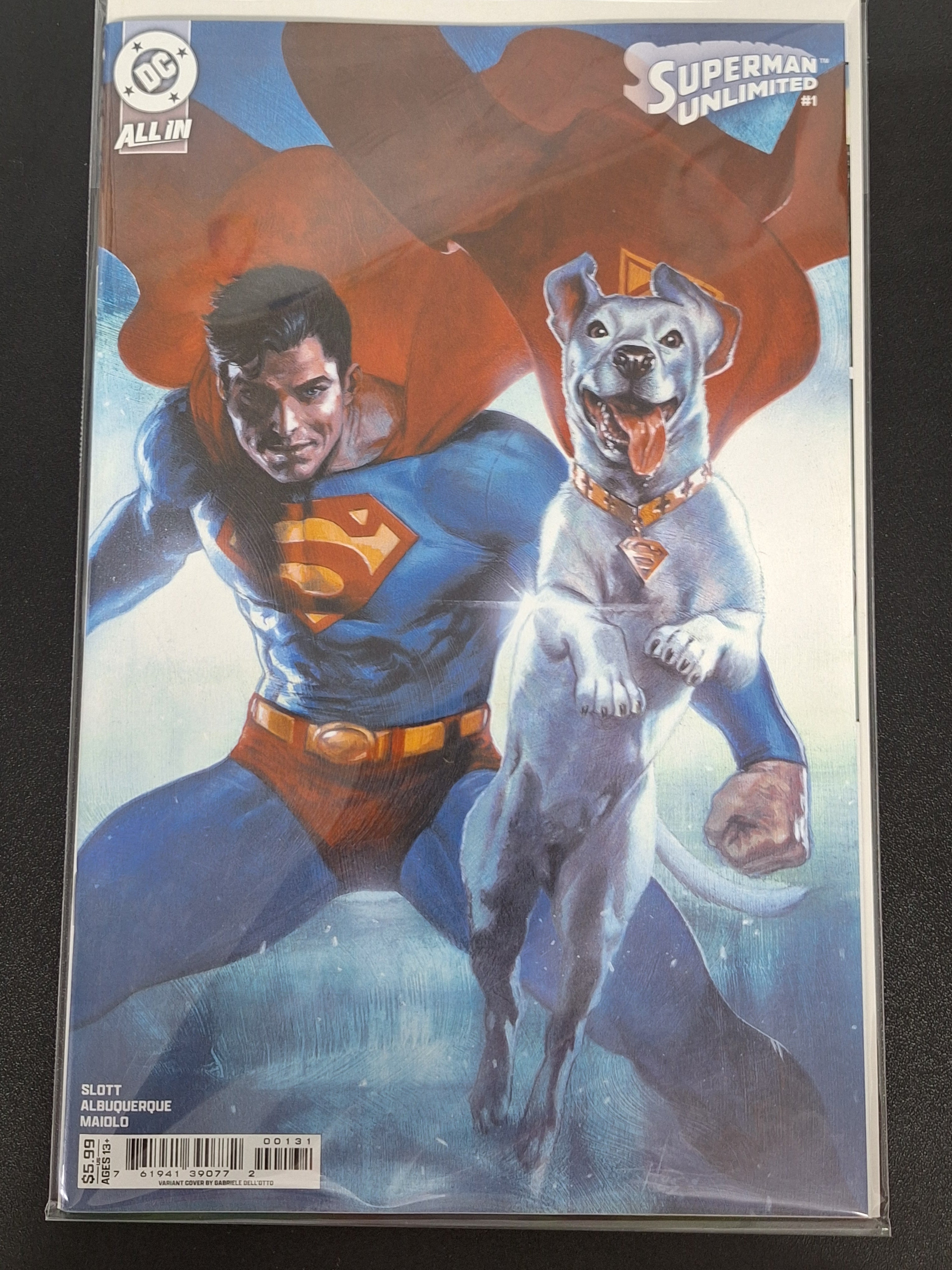 Superman Unlimited 1 DC 2025 Dell Otto Variant