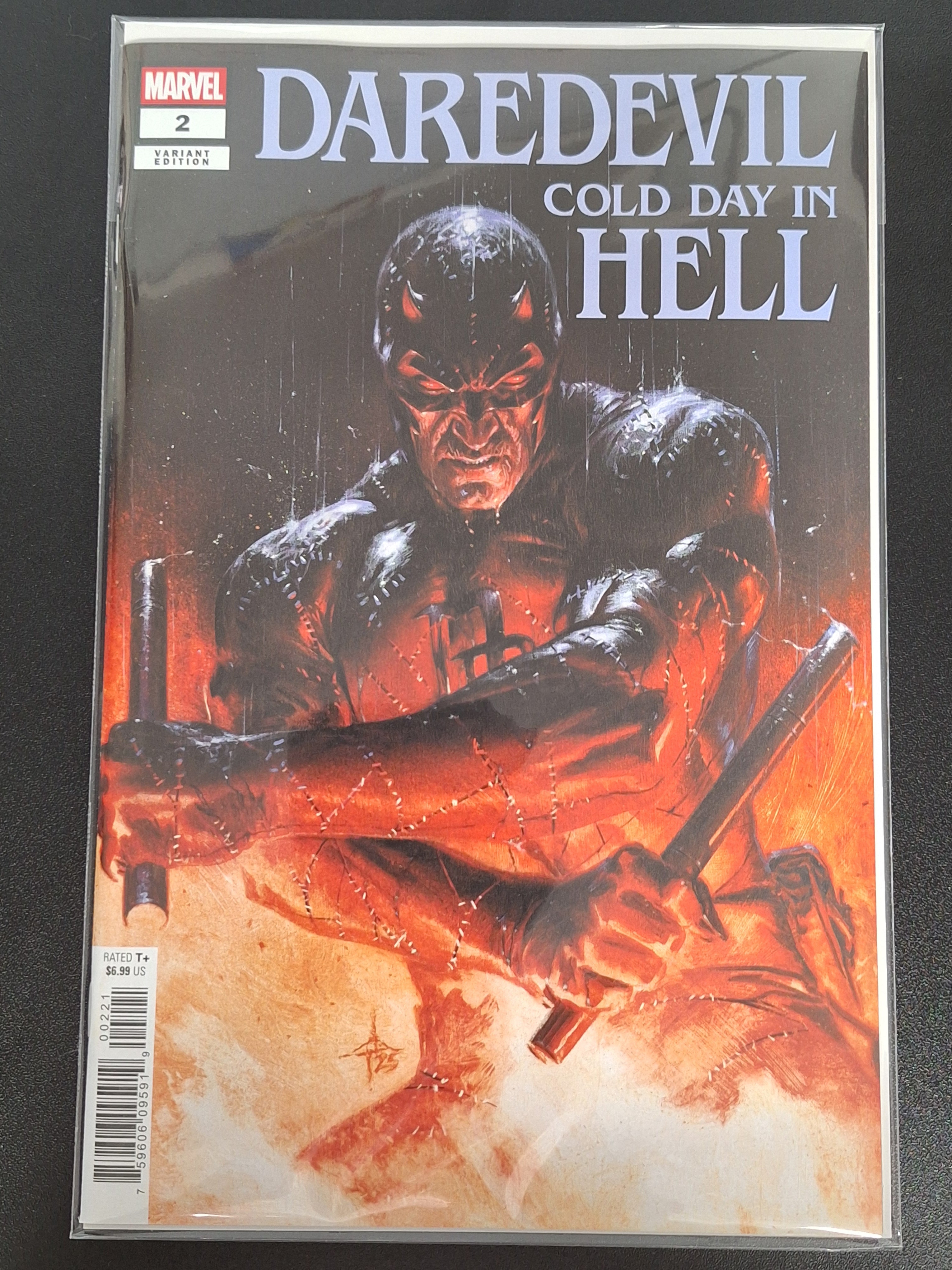 Daredevil Cold Day In Hell 2 Marvel 2025 Dell Otto Variant