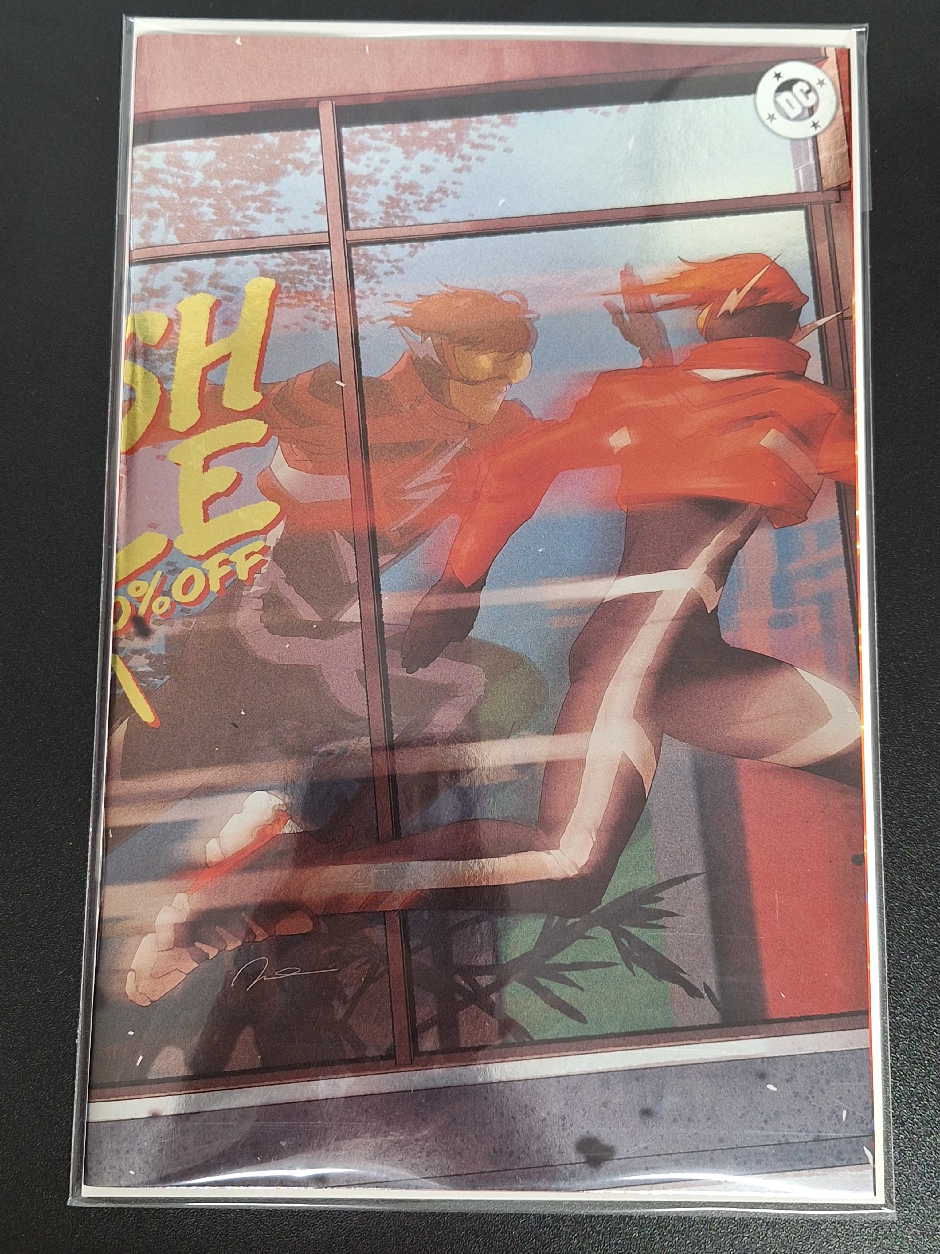 Absolute Flash 1 DC 2024 Second Printing Virgin Foil Variant