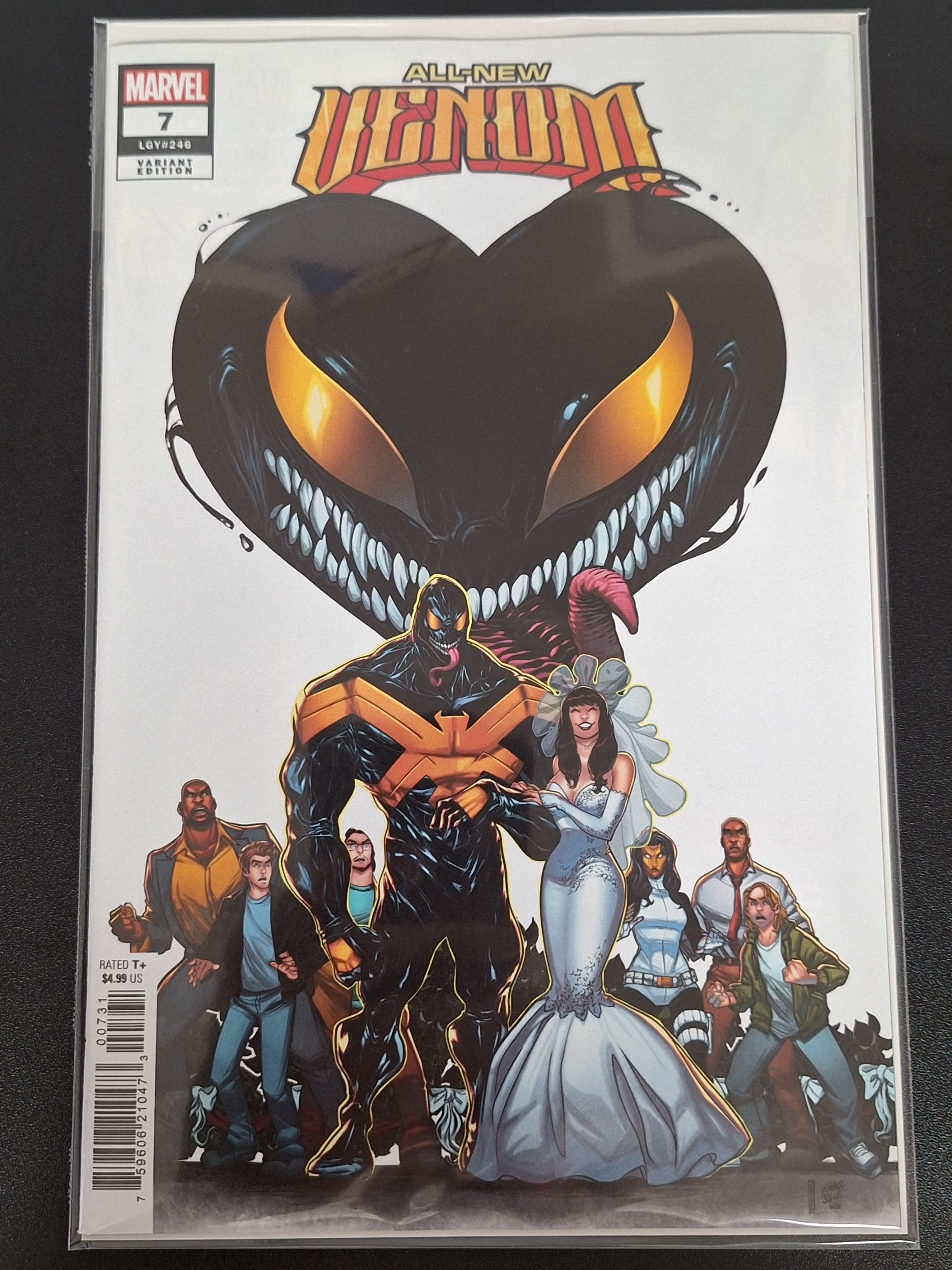 All-New Venom 7 Marvel 2025 Baldeon Spoiler Variant