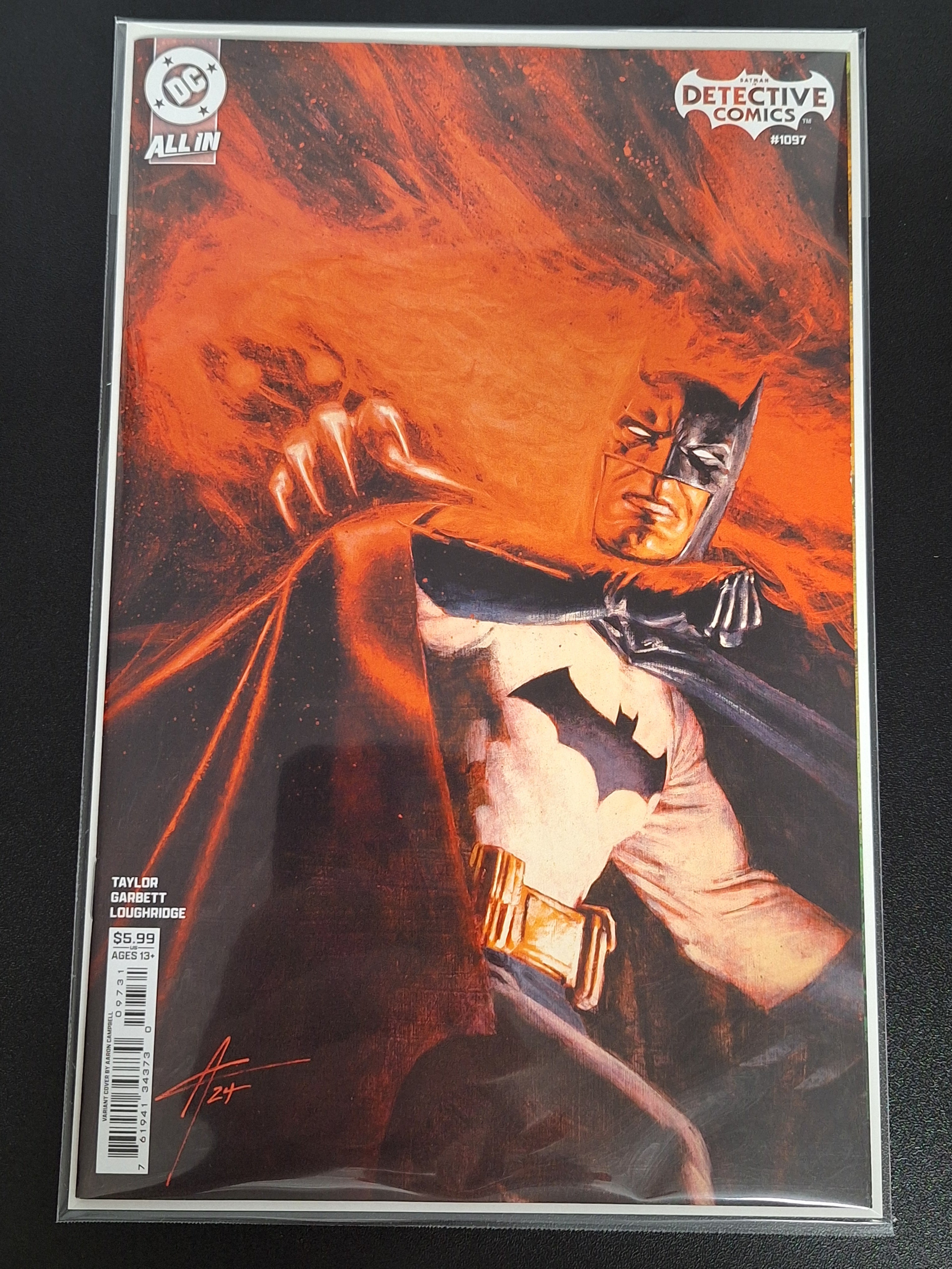 Detective Comics 1097 DC 2025 Aaron Campbell variant