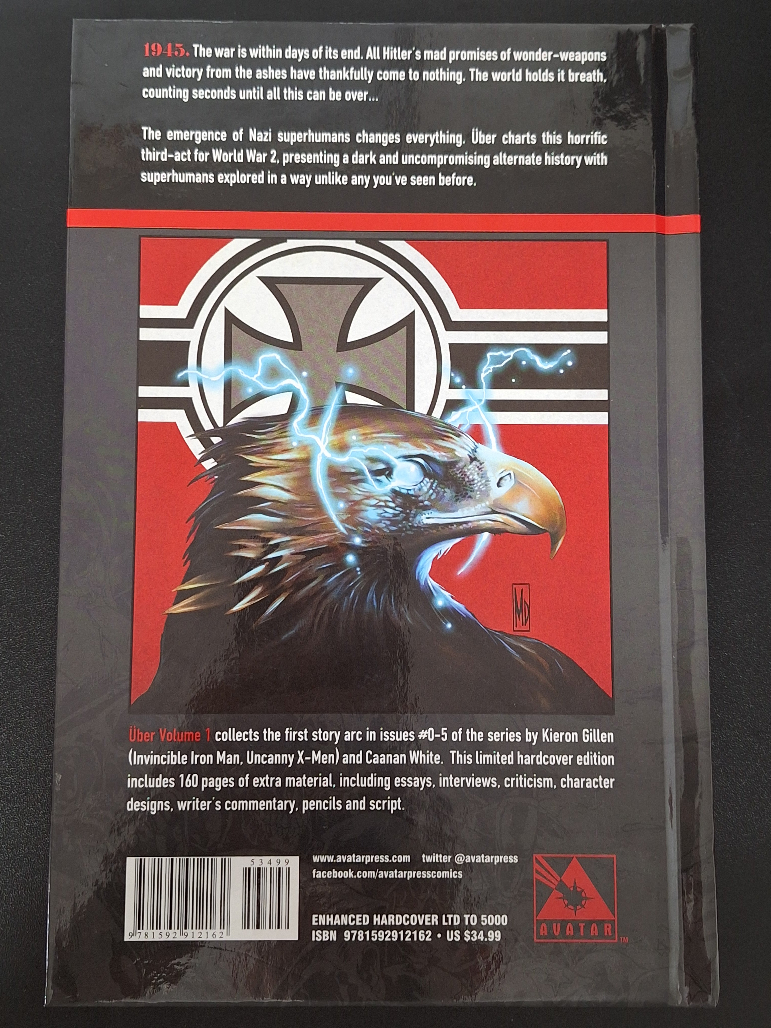 Uber Volume 1 Avatar Enhanced Hardcover Edition