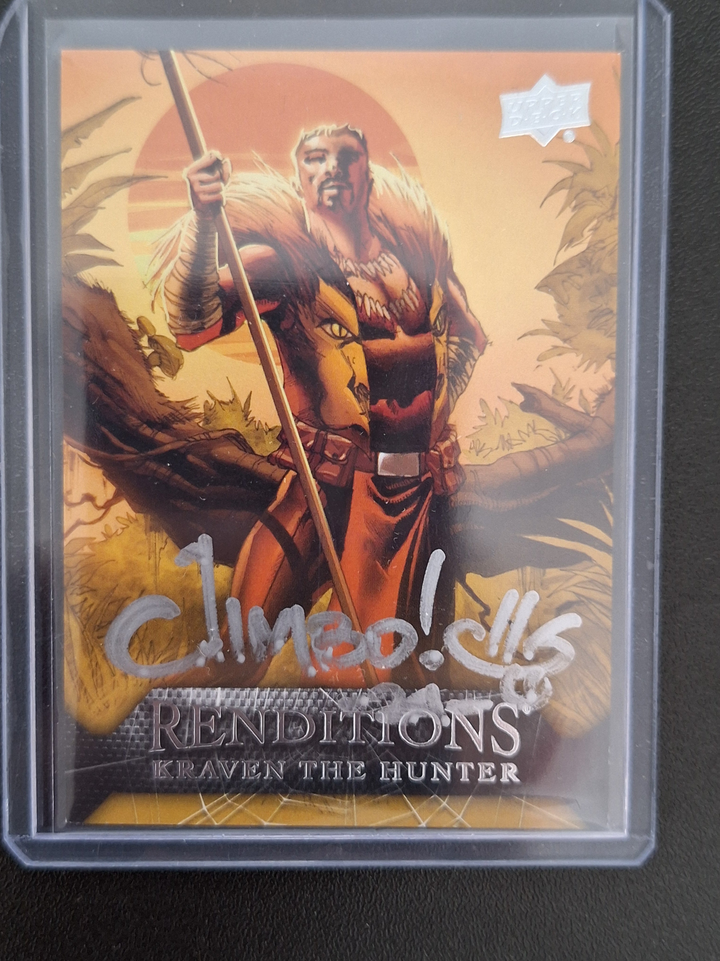 2024 UPPER DECK MARVEL #54 KRAVEN THE HUNTER RENDITIONS 7/65 AUTO