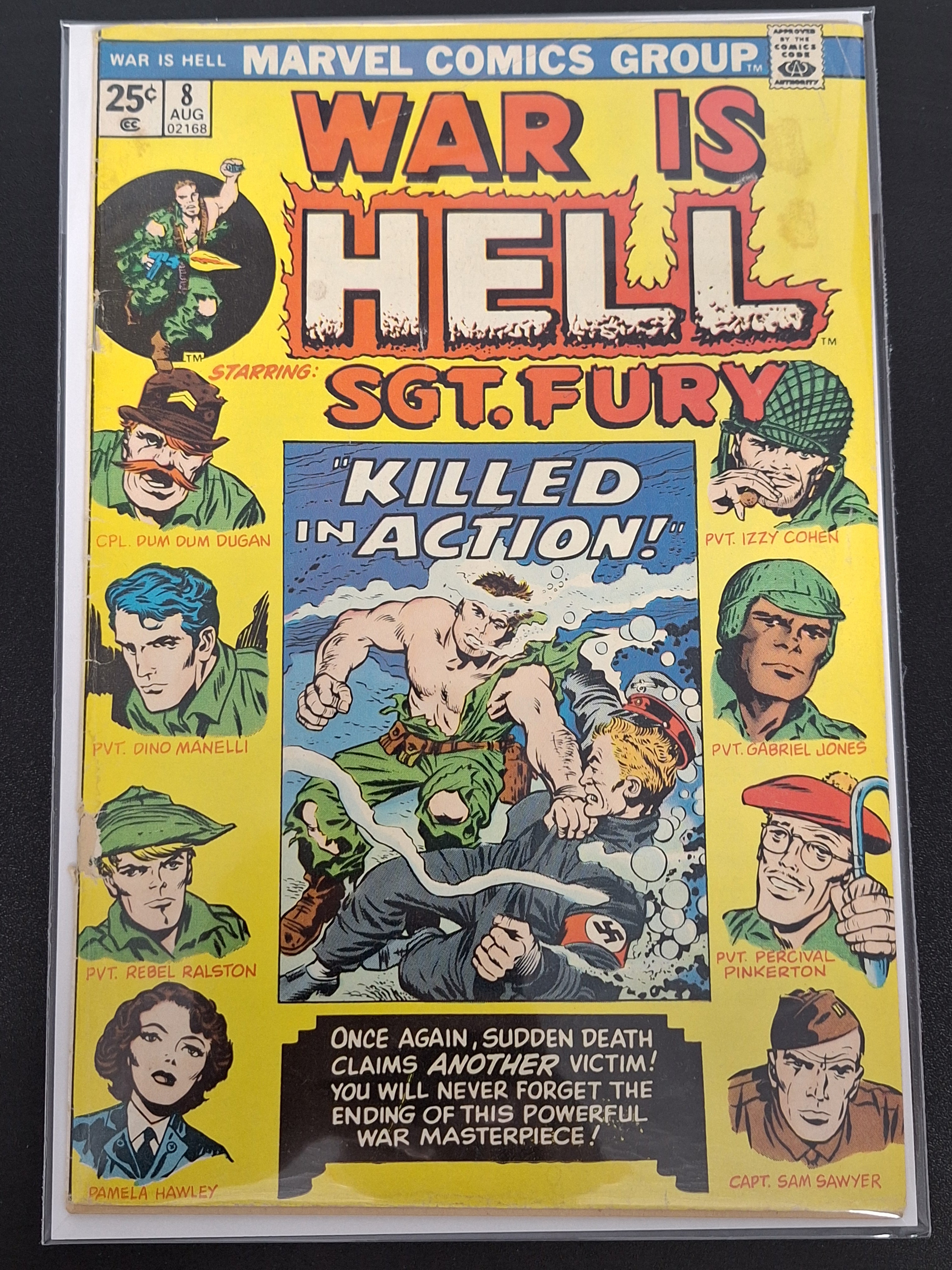 War Is Hell 8 Marvel 1974 Hard To Find Series