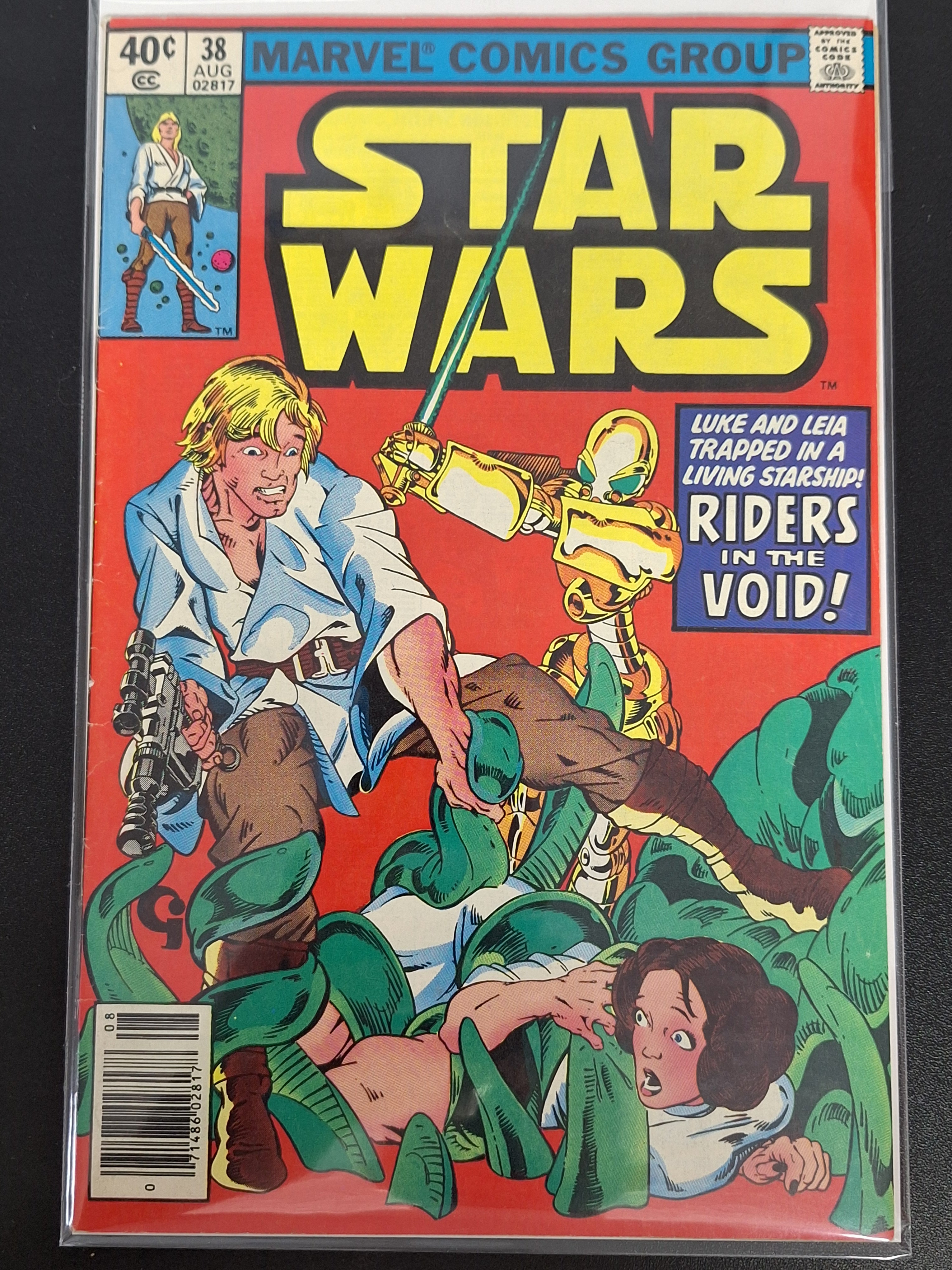 Star Wars 38 Marvel 1980 Newsstand Edition