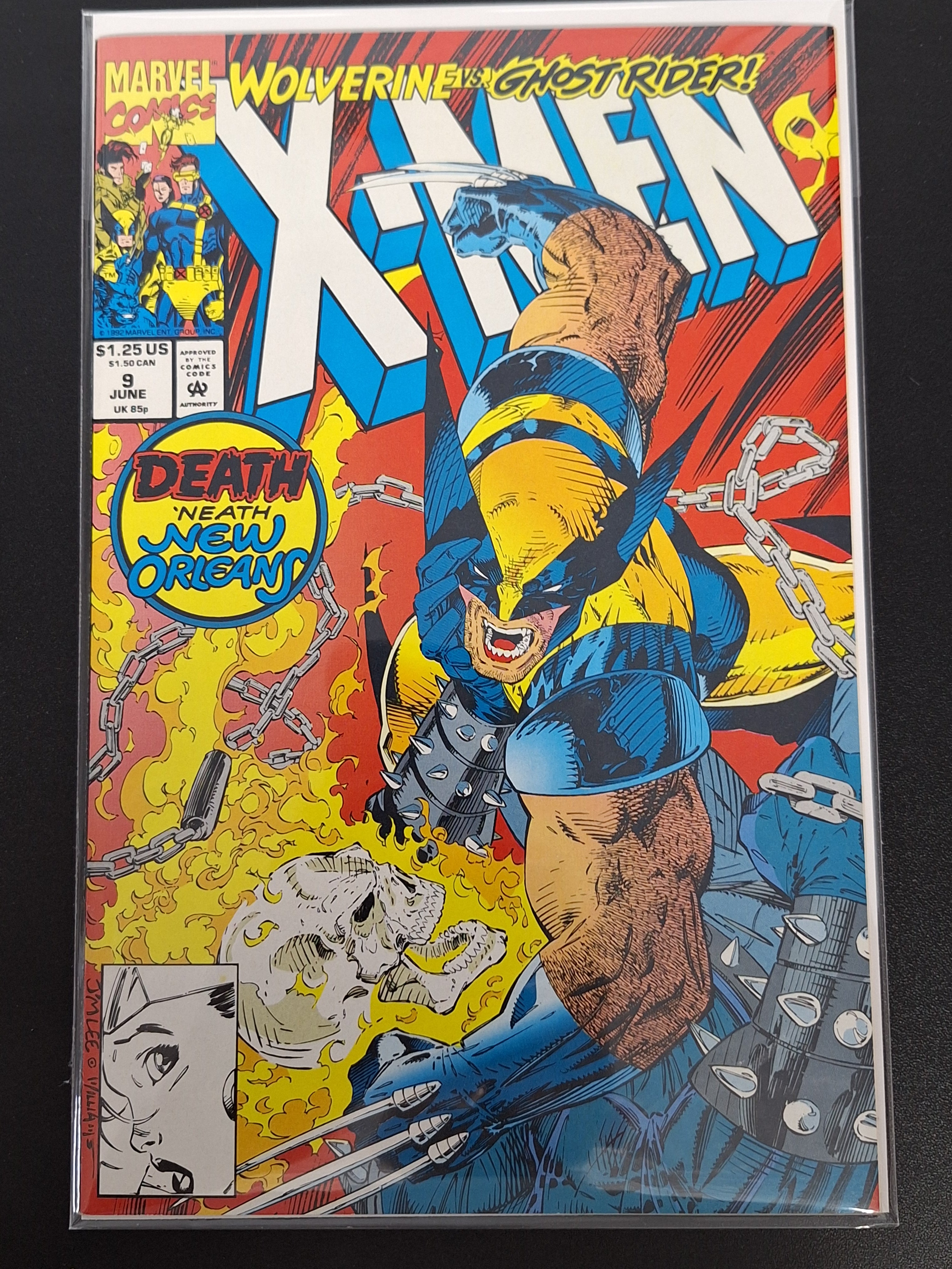X-Men 9 Marvel 1992 Jim Lee Cover