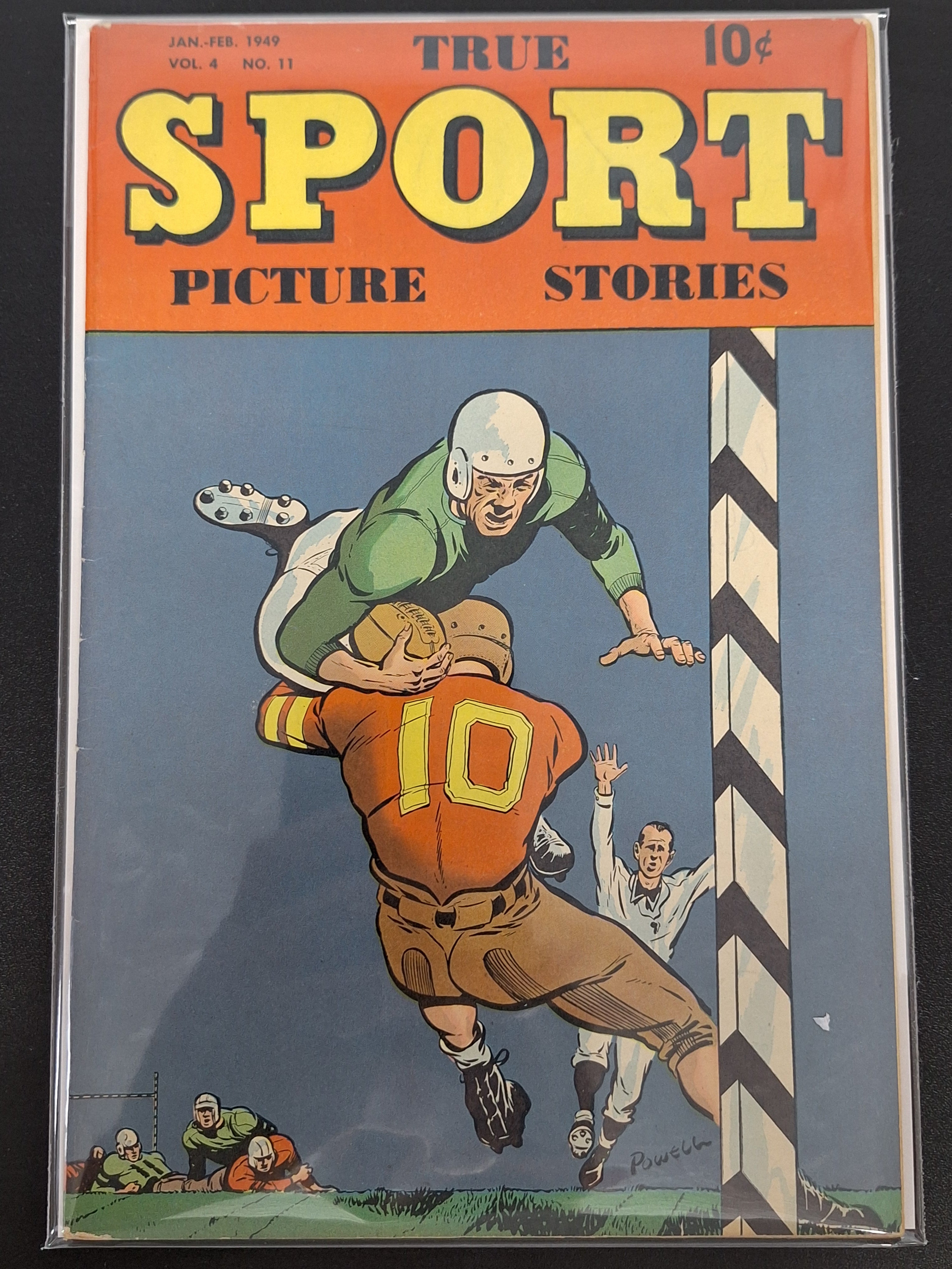 True Sport Picture Stories 11 Street & Smith 1949 Scarce Golden Age Book