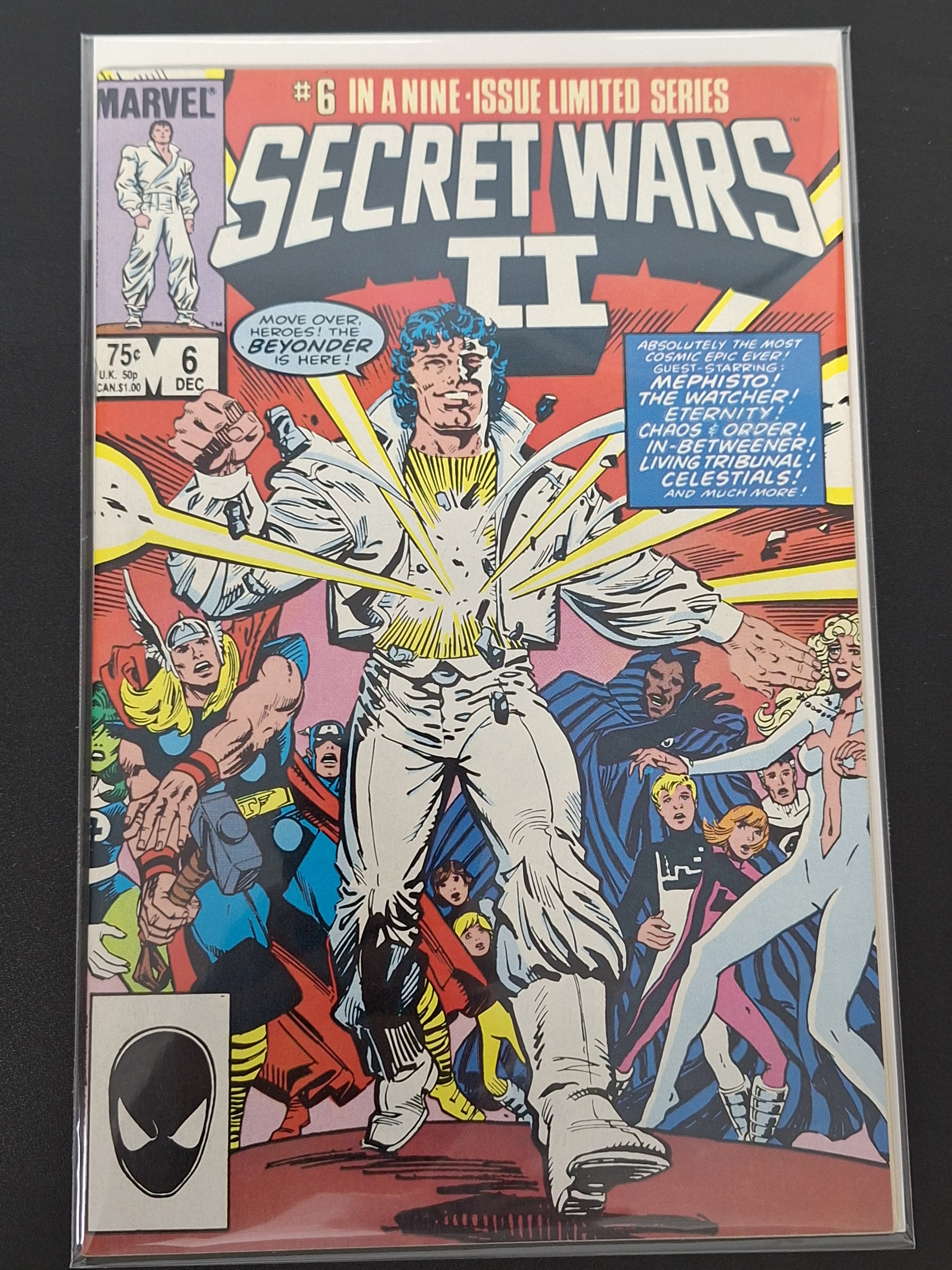 Secret Wars II 6 Marvel 1985 The Beyonder