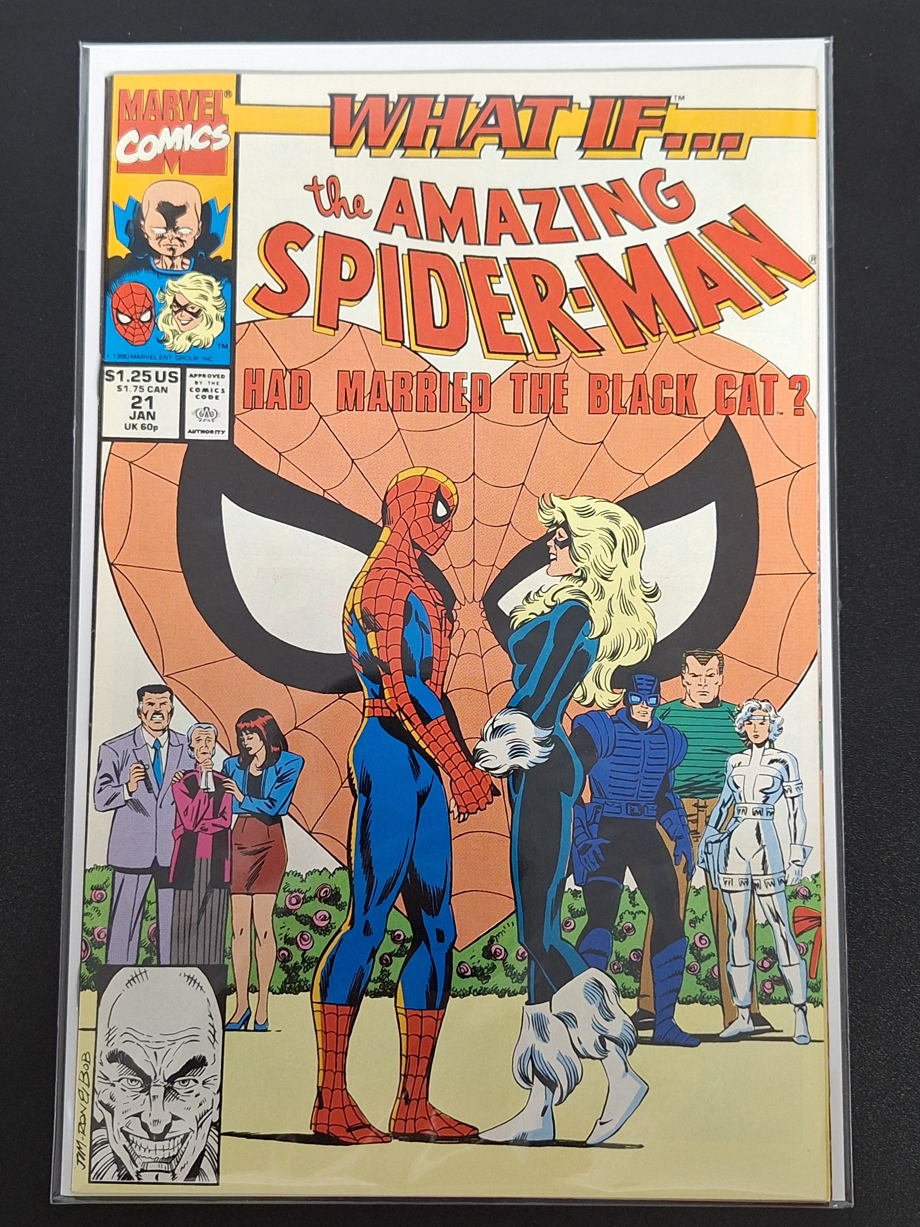 What If.. 21 Marvel 1991 Spider-Man Married The Black Cat?