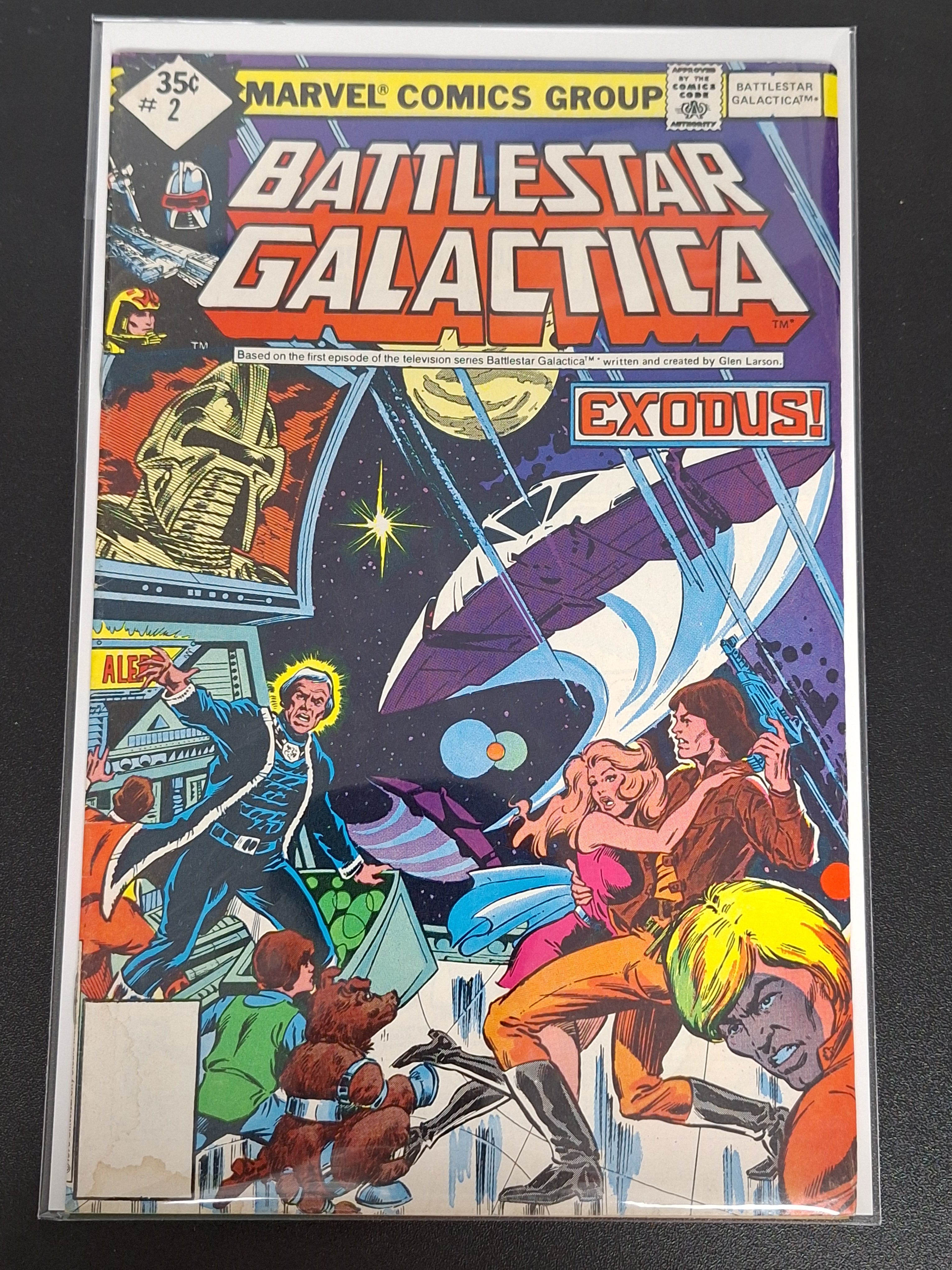 Battlestar Galactica 2 Marvel 1979 Whitman Variant