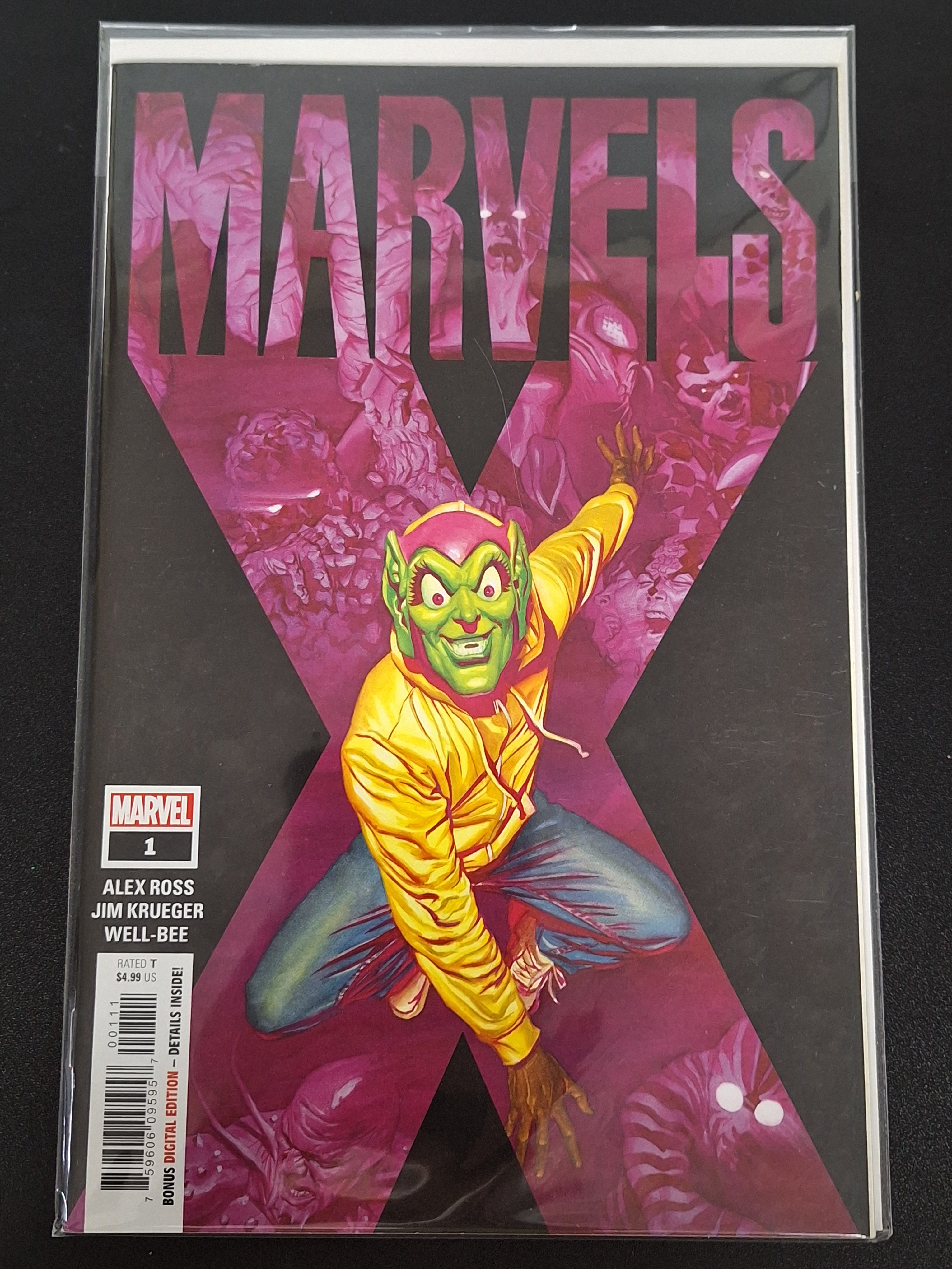 Marvels 1 Marvel 2020 Alex Ross 1st David Jerrett
