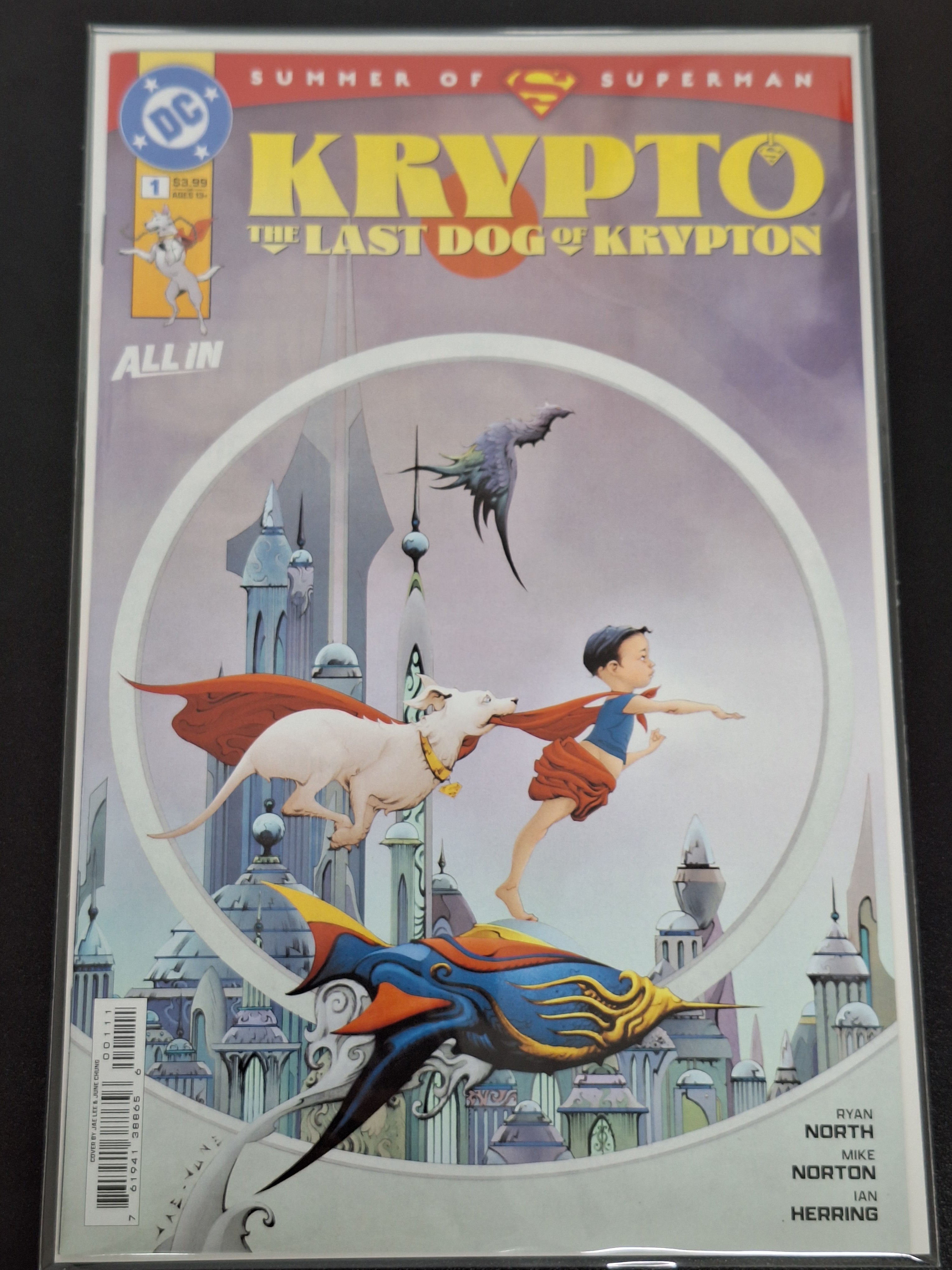Krypto The Last Dog Of Krypton 1 DC 2025 Cover A Origin of Krypto