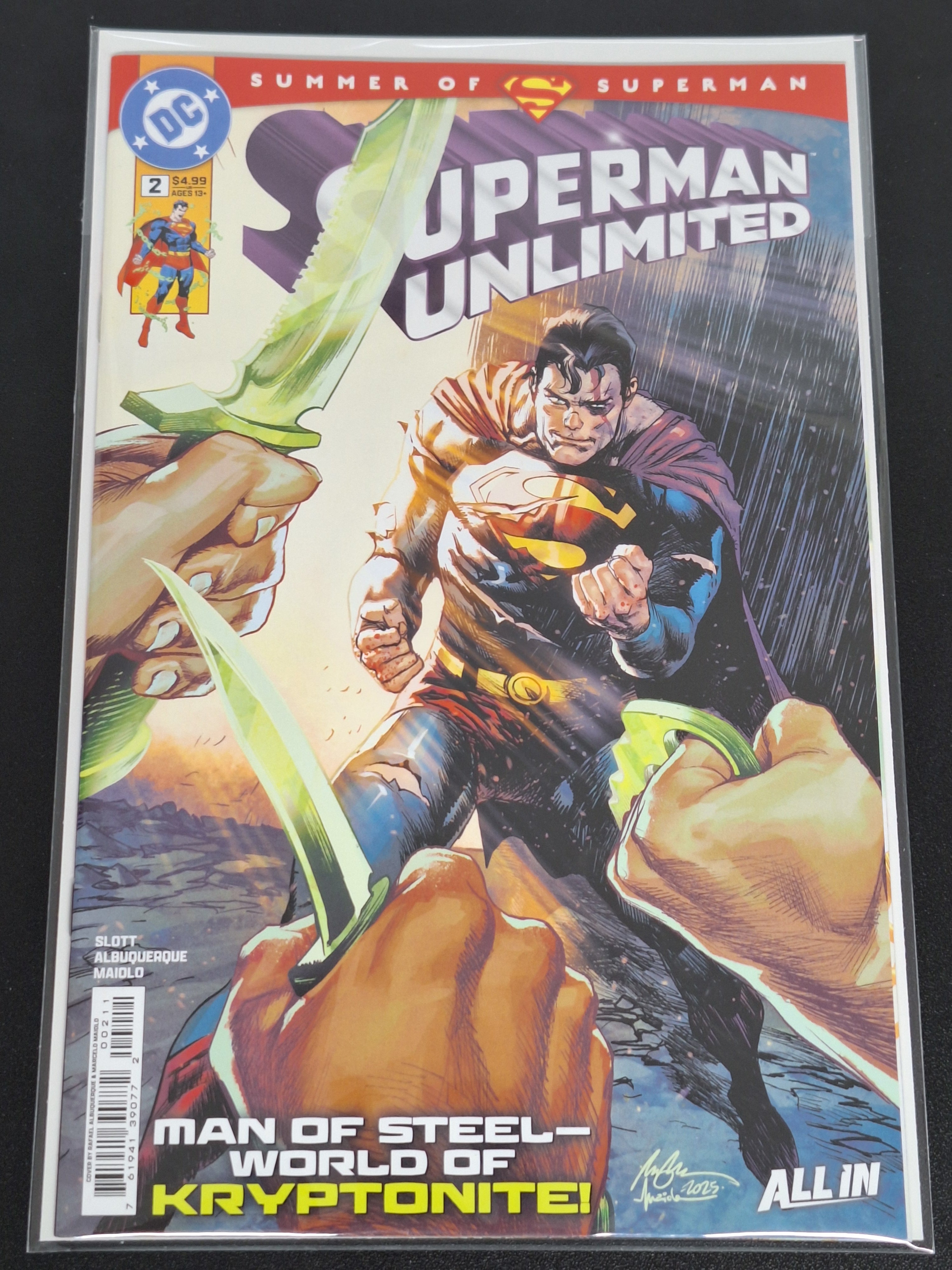 Superman Unlimited 2 DC 2025 Cover A 1st Kryptonite King