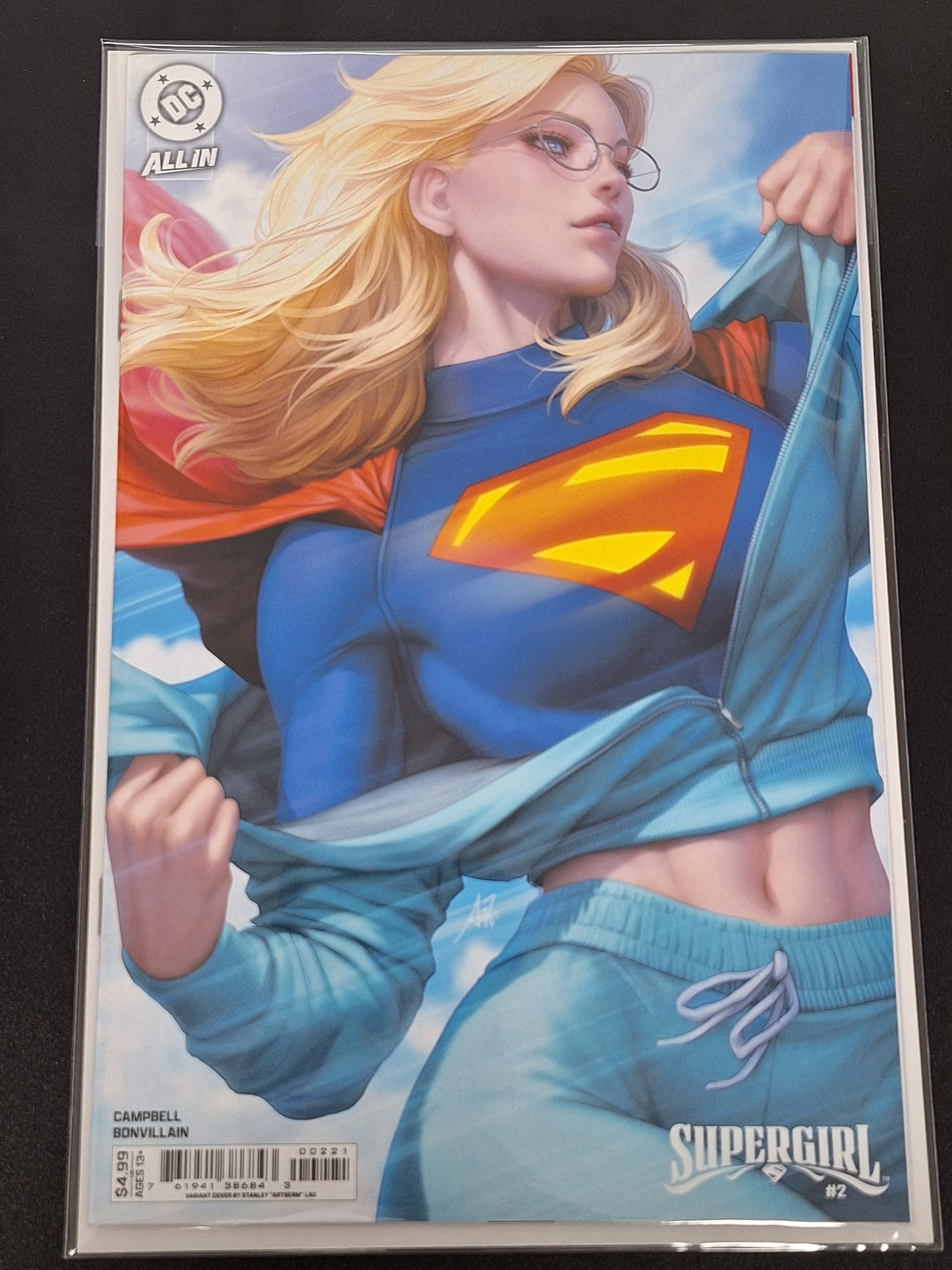 Supergirl 2 DC 2025 Artgerm Variant