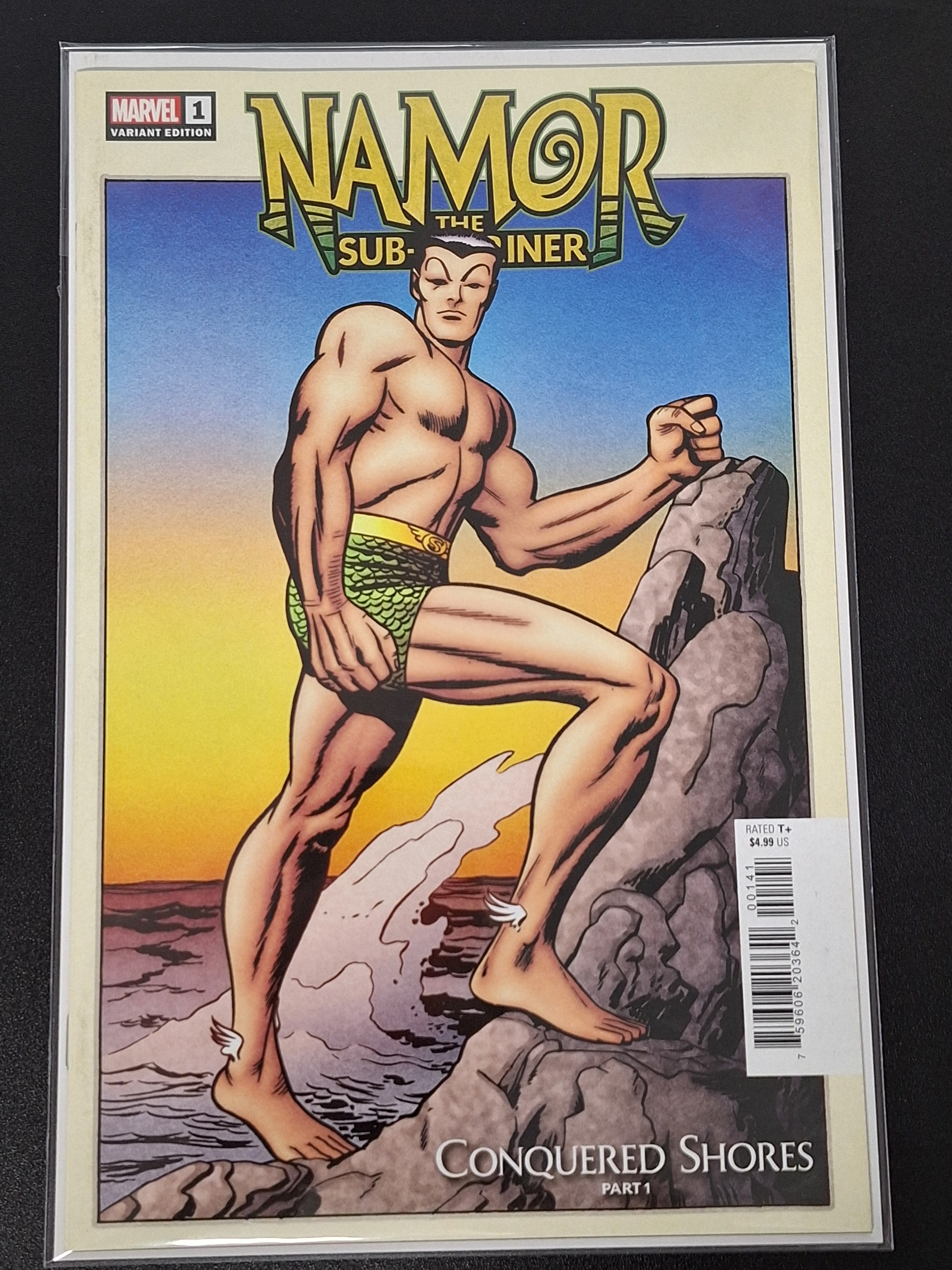 Namor The Sub-Mariner 1 Marvel 2022 Jack Kirby Hidden Gem 1:50 Variant