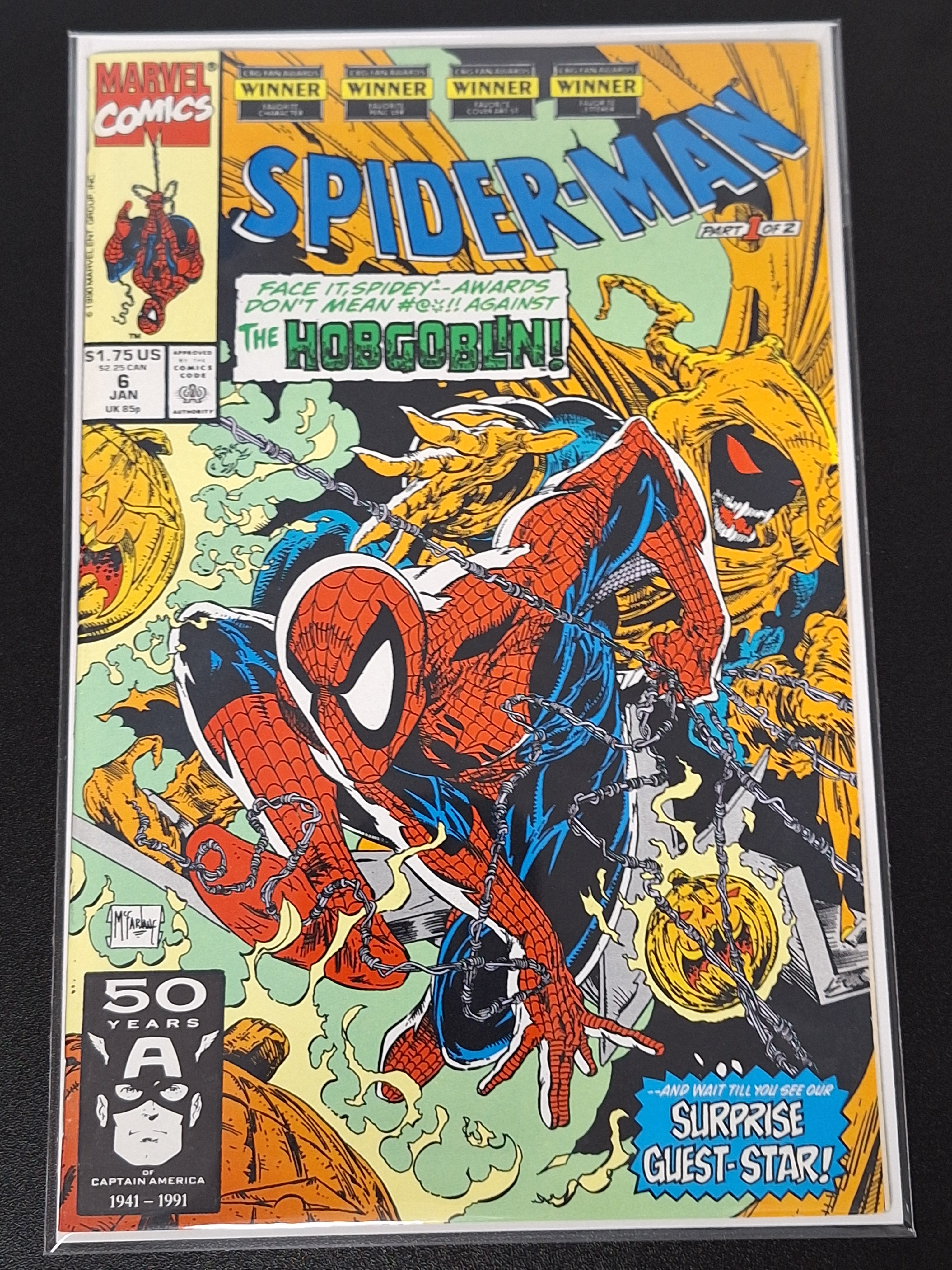 Spider-Man 6 Marvel 1990 Todd McFarlane Hobgoblin