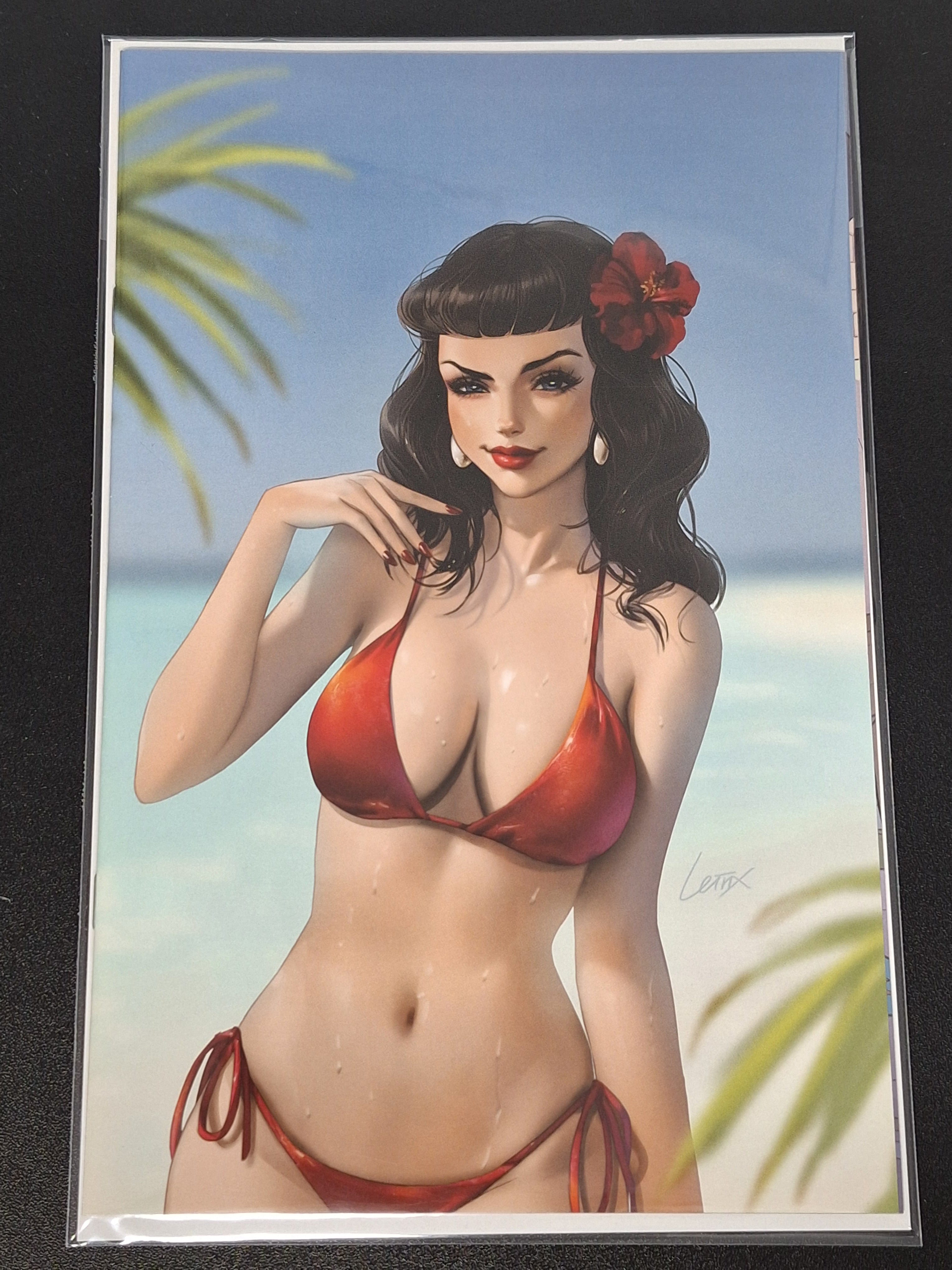 Bettie Page 1 Dynamite 2023 Leirix 1:15 Virgin Variant