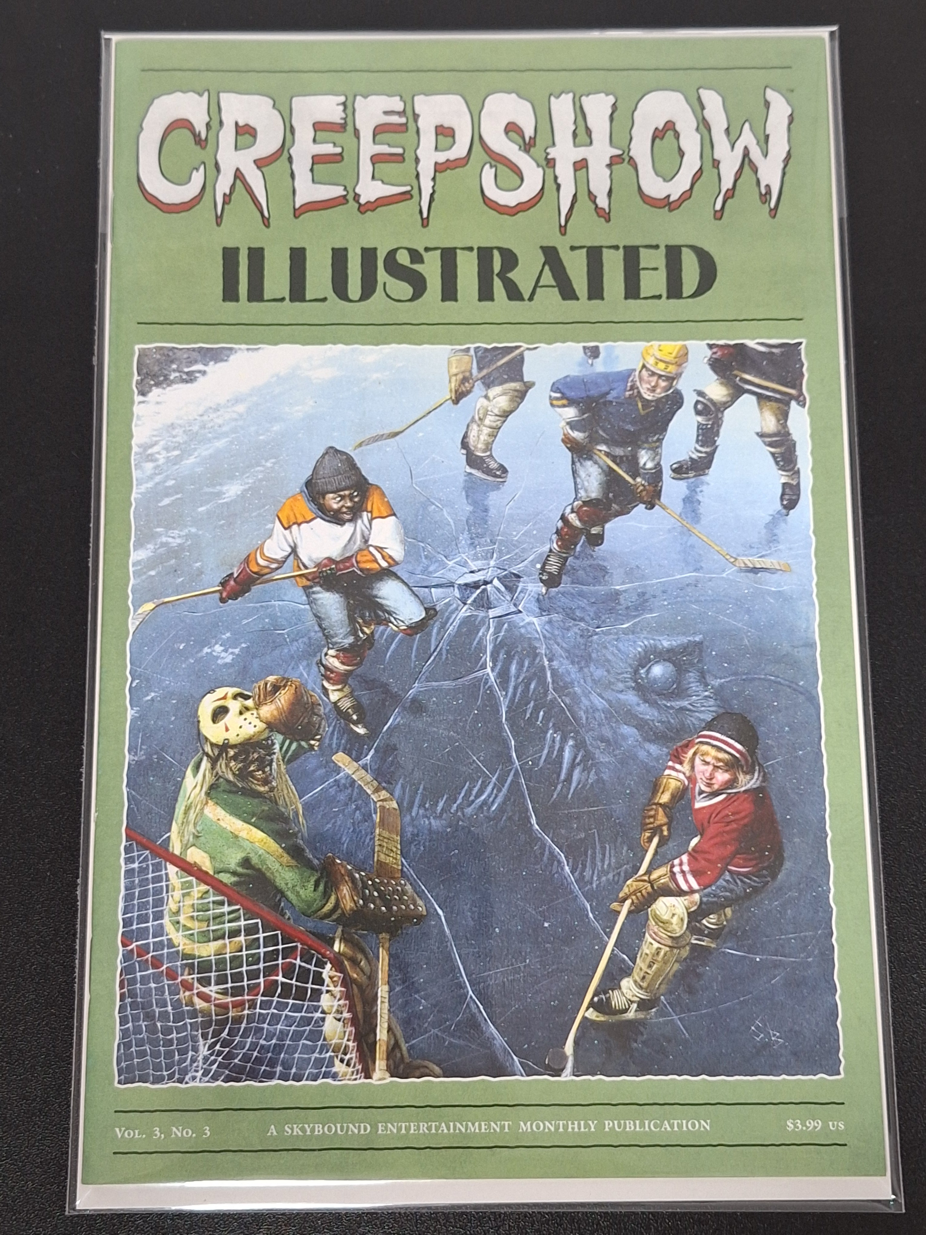 Creepshow Illustrated 3 Image 2024 Steve Beach 1:10 Variant