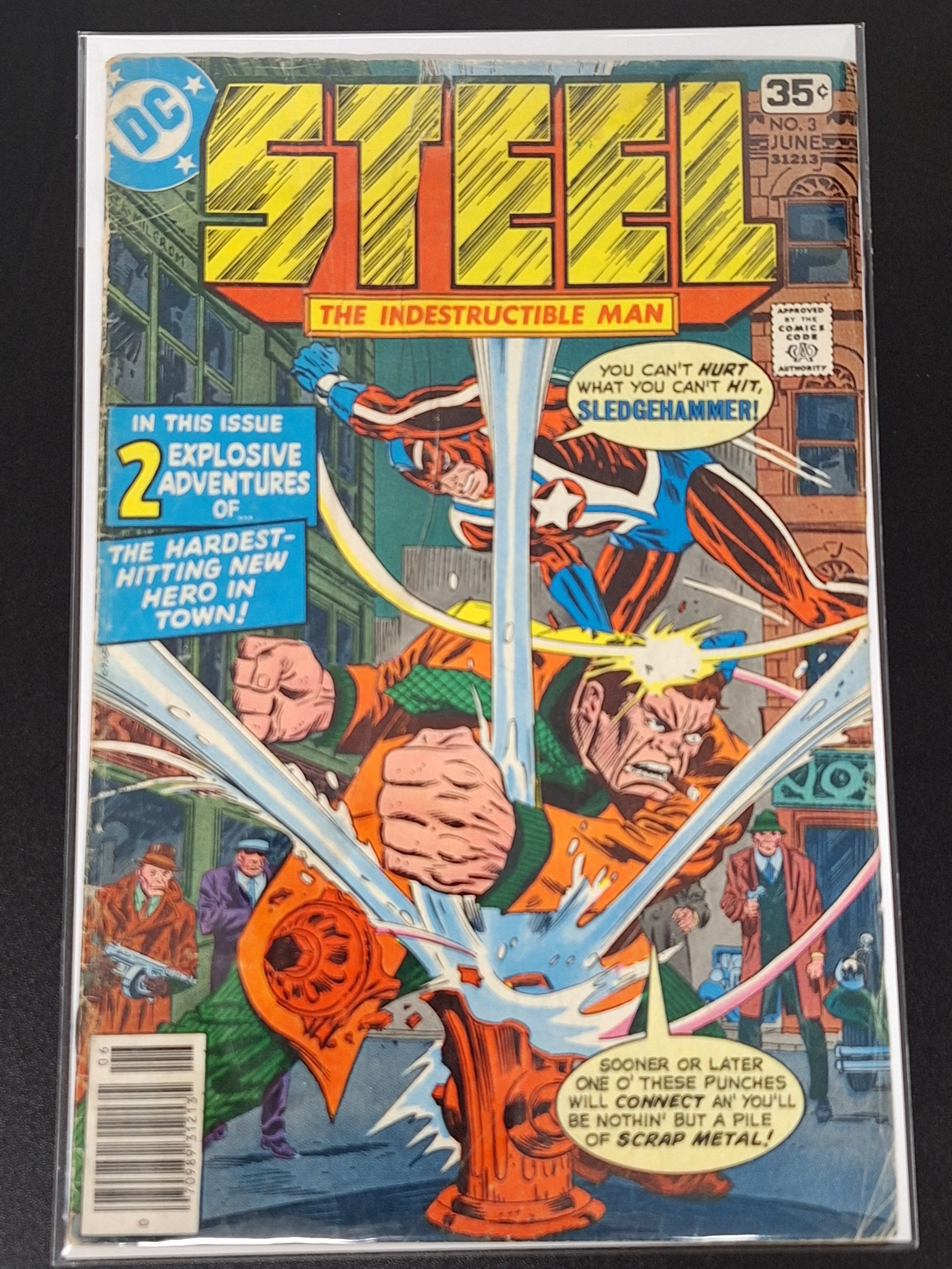 Steel The Indestructible Man 3 DC 1978