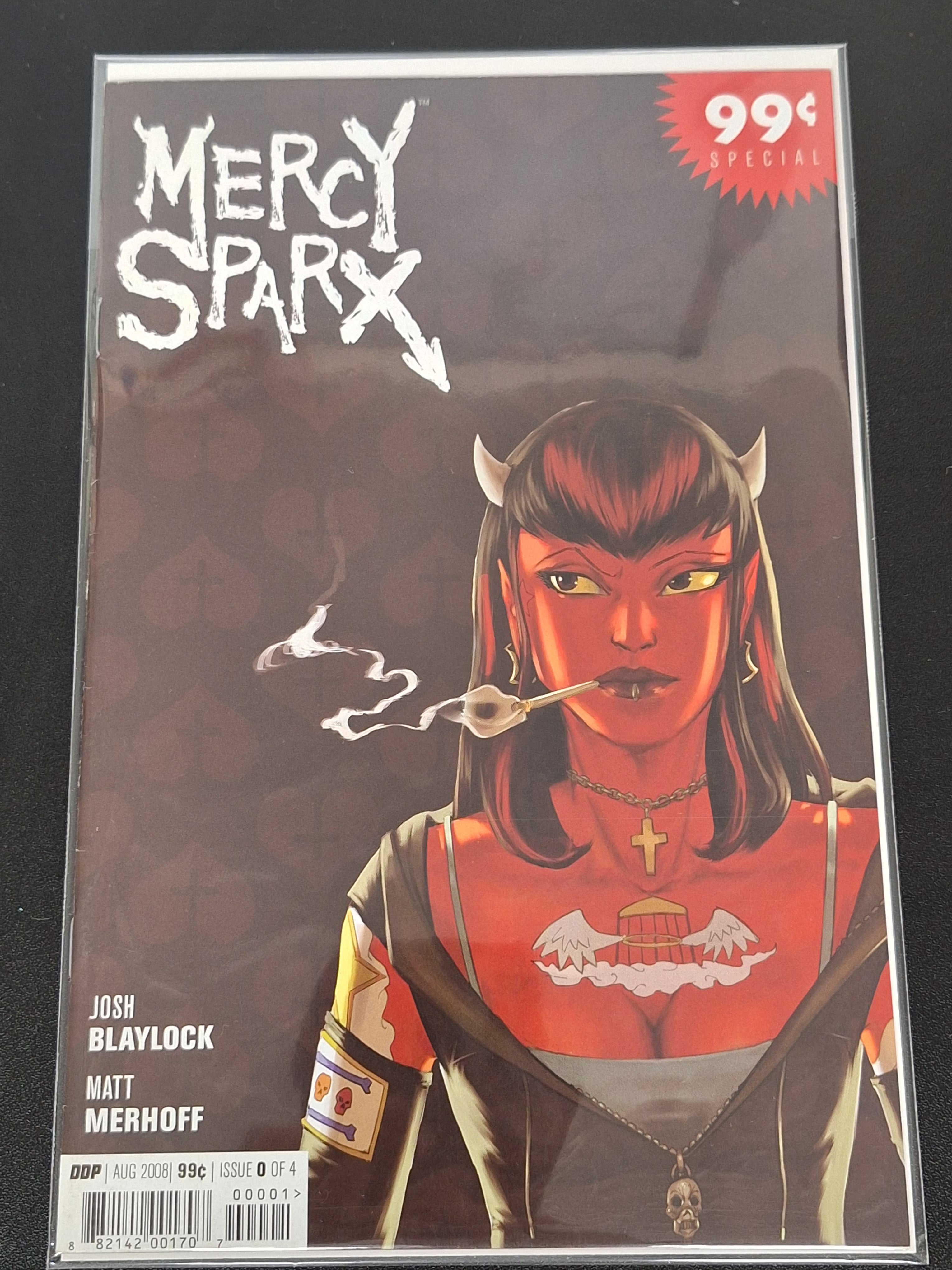 Mercy Sparkx 0 DDP 2008 99 Cent Edition Origin and 1st App of Mercy Sparx