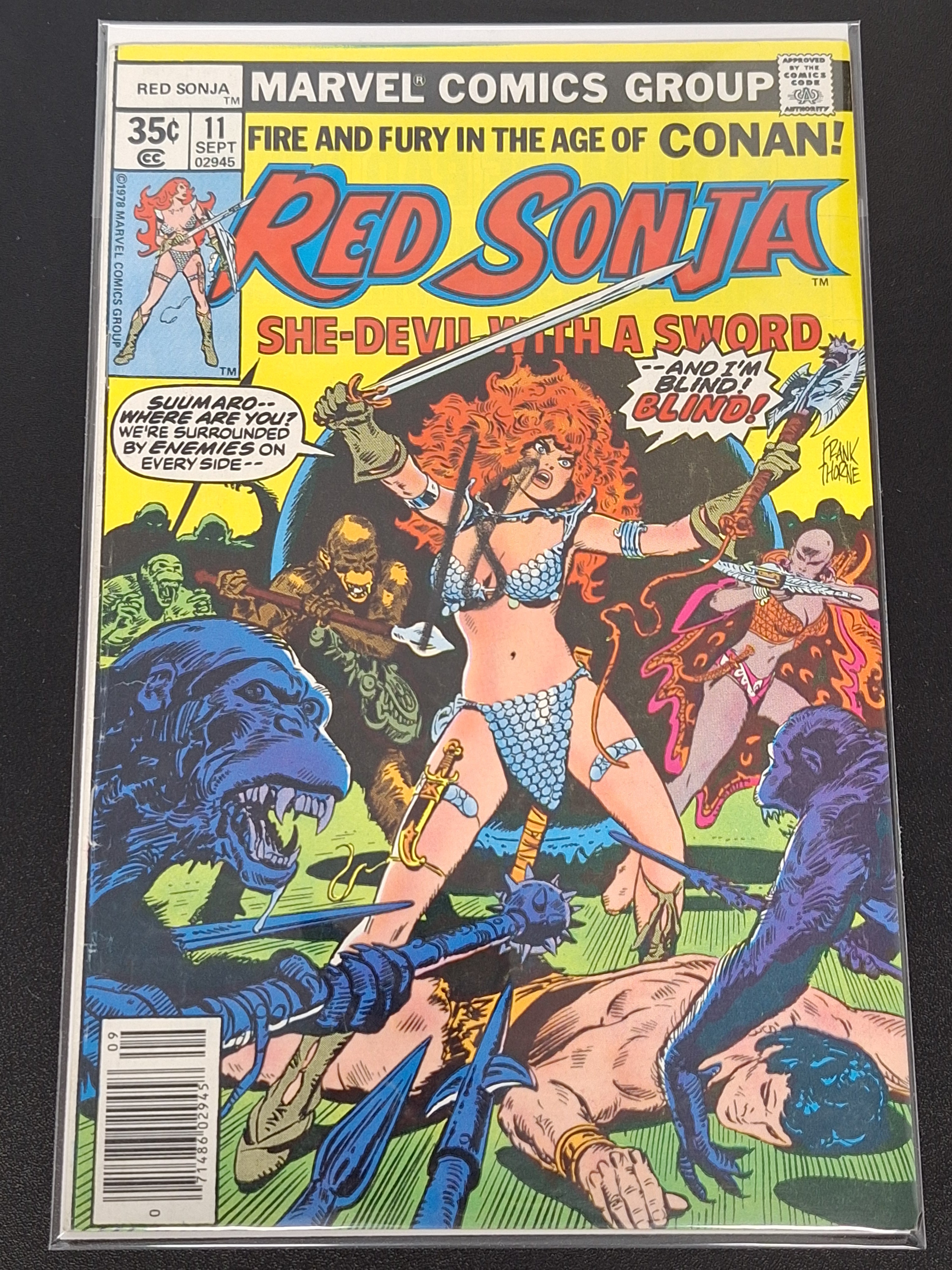 Red Sonja She-Devil With A Sword 11 Marvel 1978