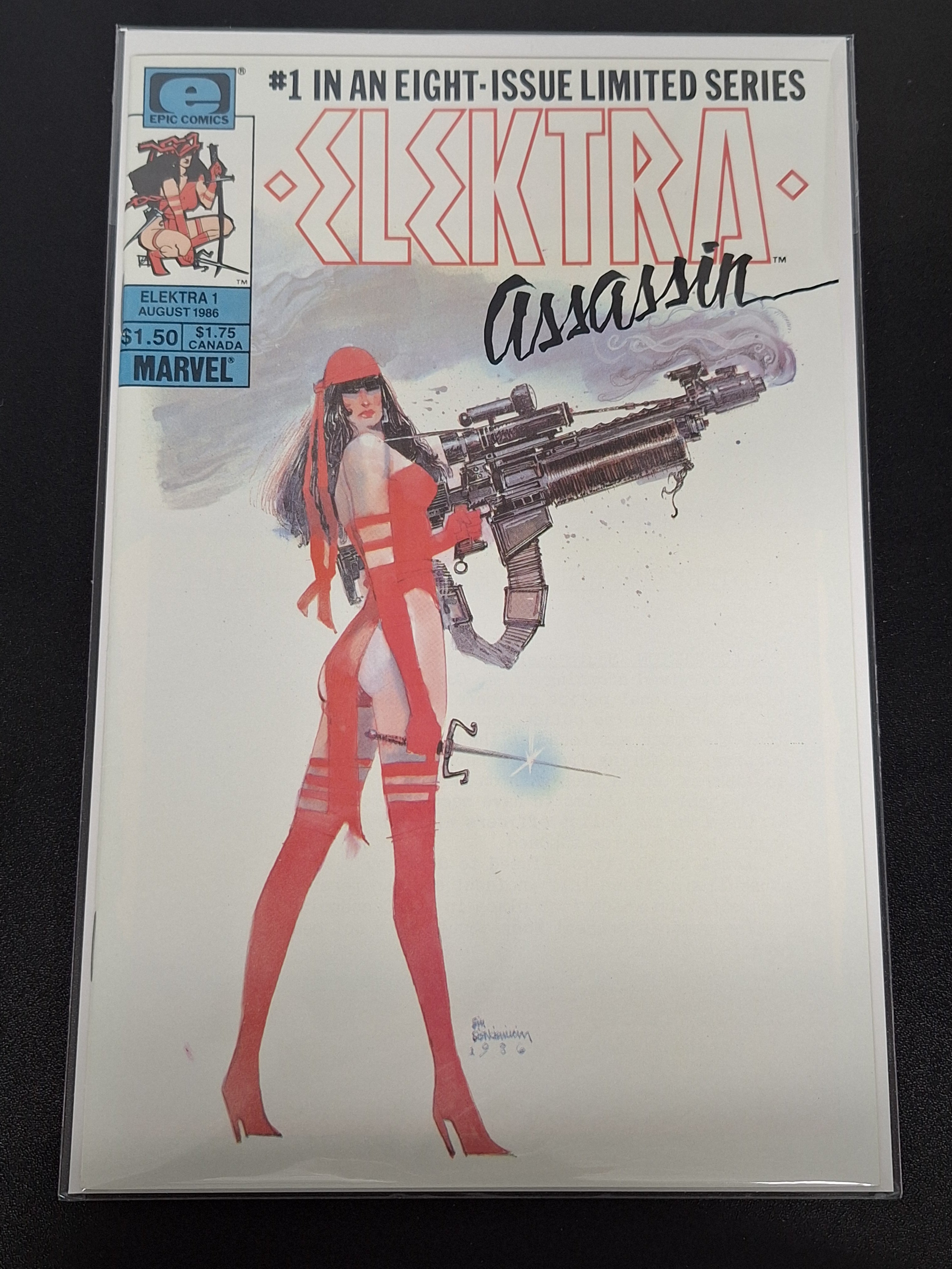Elektra Assassin 1 Marvel 1986 1st Solo Series