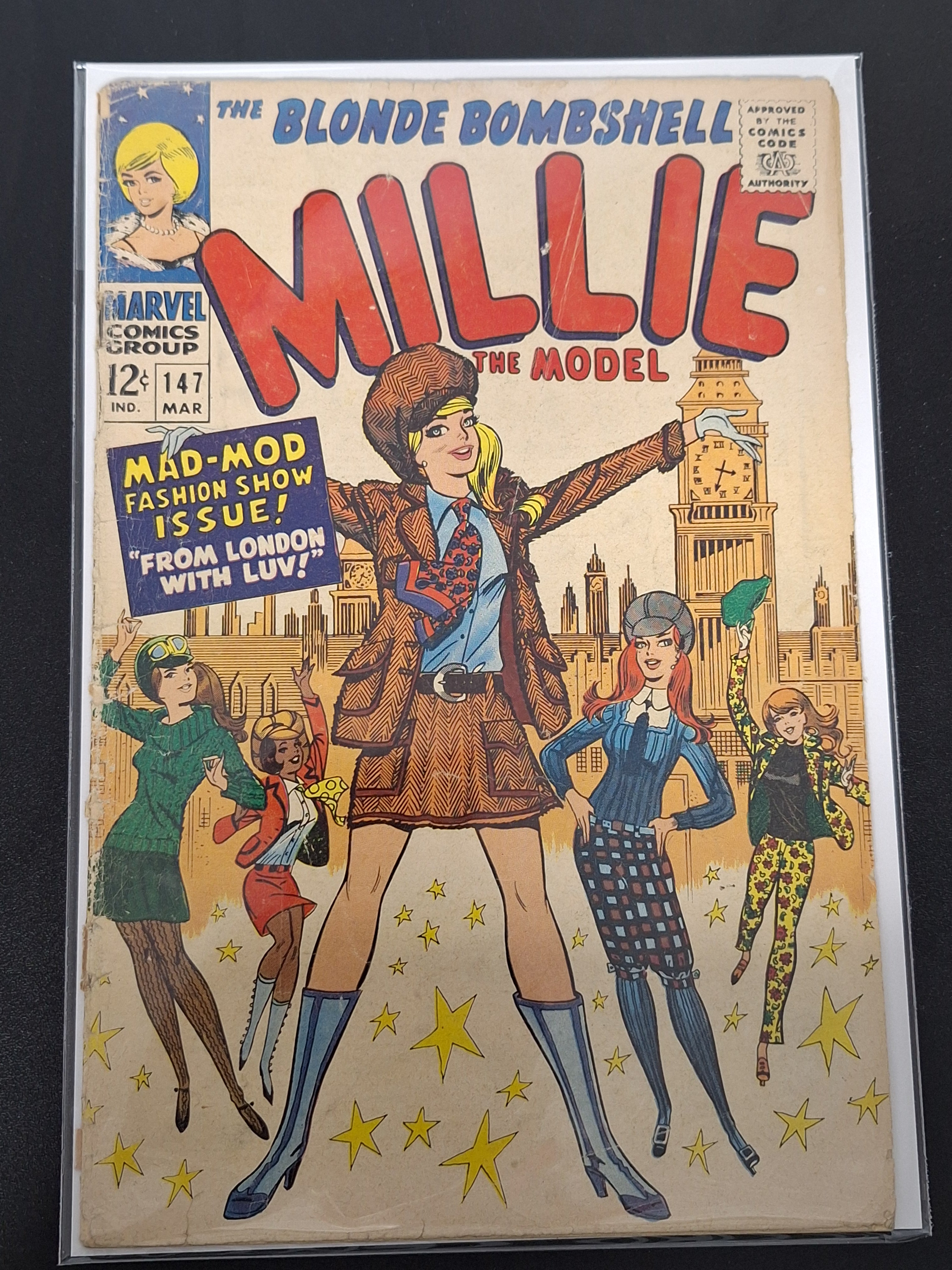 Millie The Model 147 Marvel 1967 London Fashion Show Issue