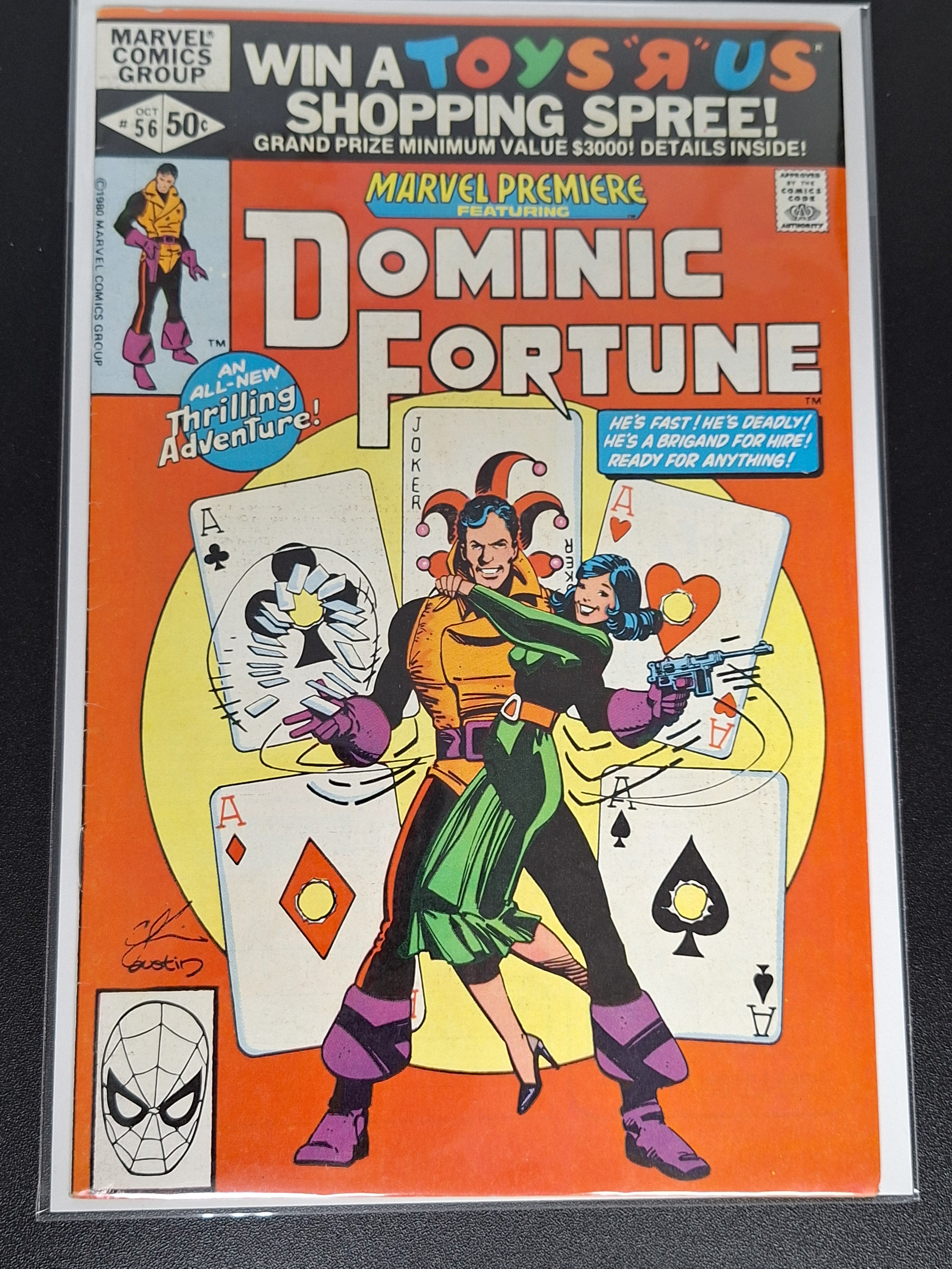 Marvel Premiere 56 Marvel 1980 1st Dominic Fortune In a Comic