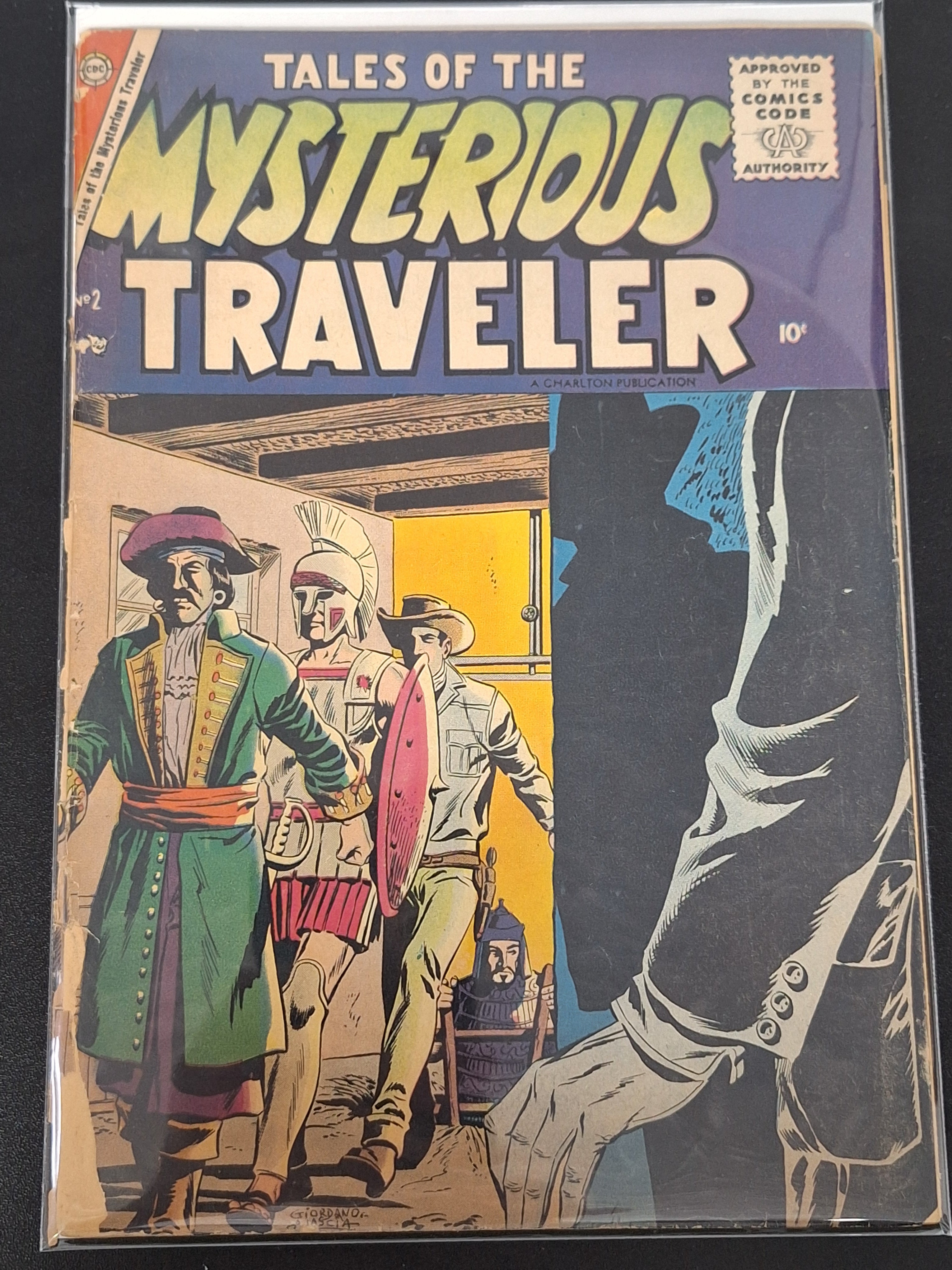 Tales of The Mysterious Traveler 2 Charlton 1957 Golden Age Horror/Mystery