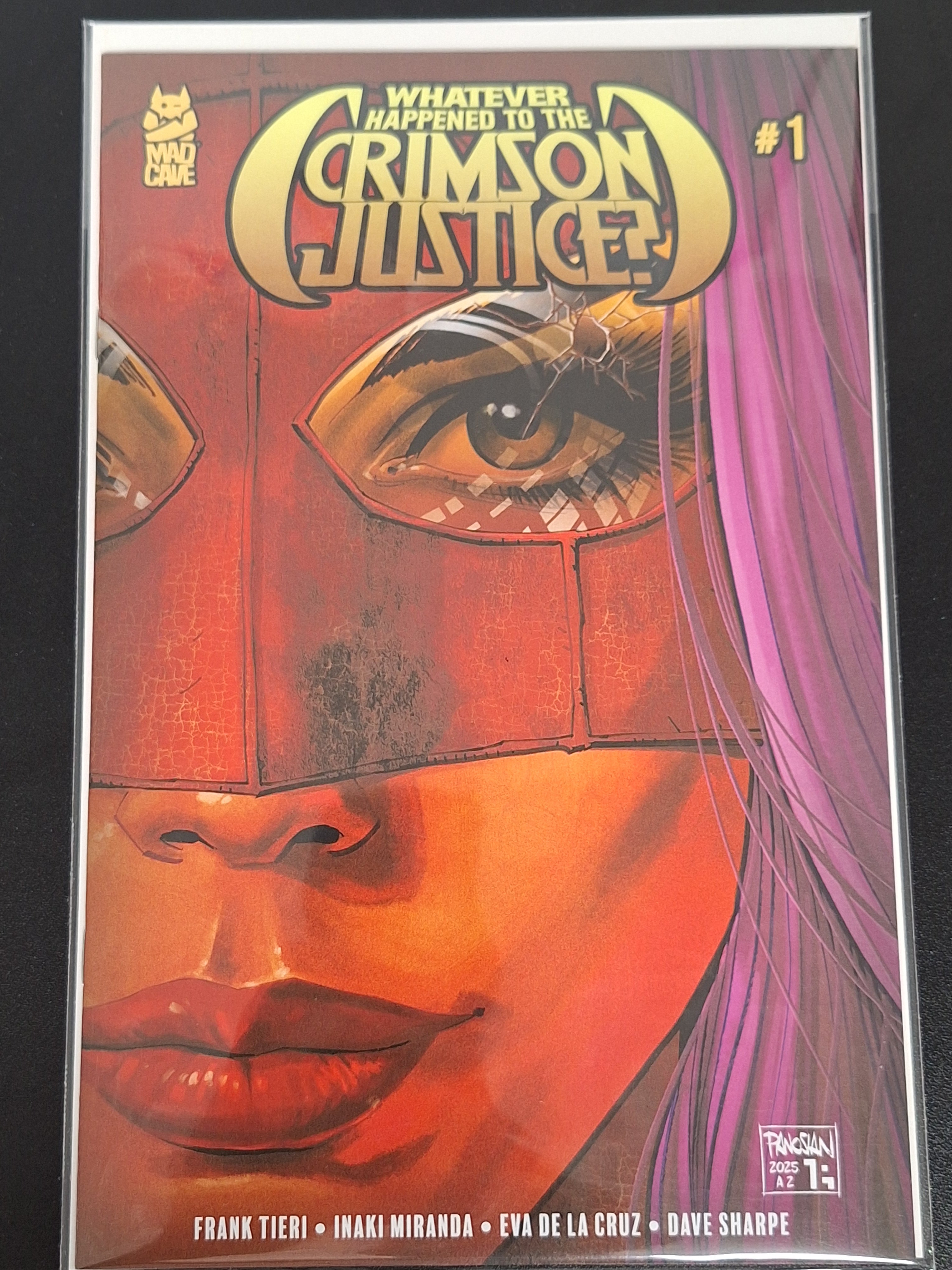 Whatever Happened To The Crimson Justice? 1 Madcave 2025 Dan Panosian Variant