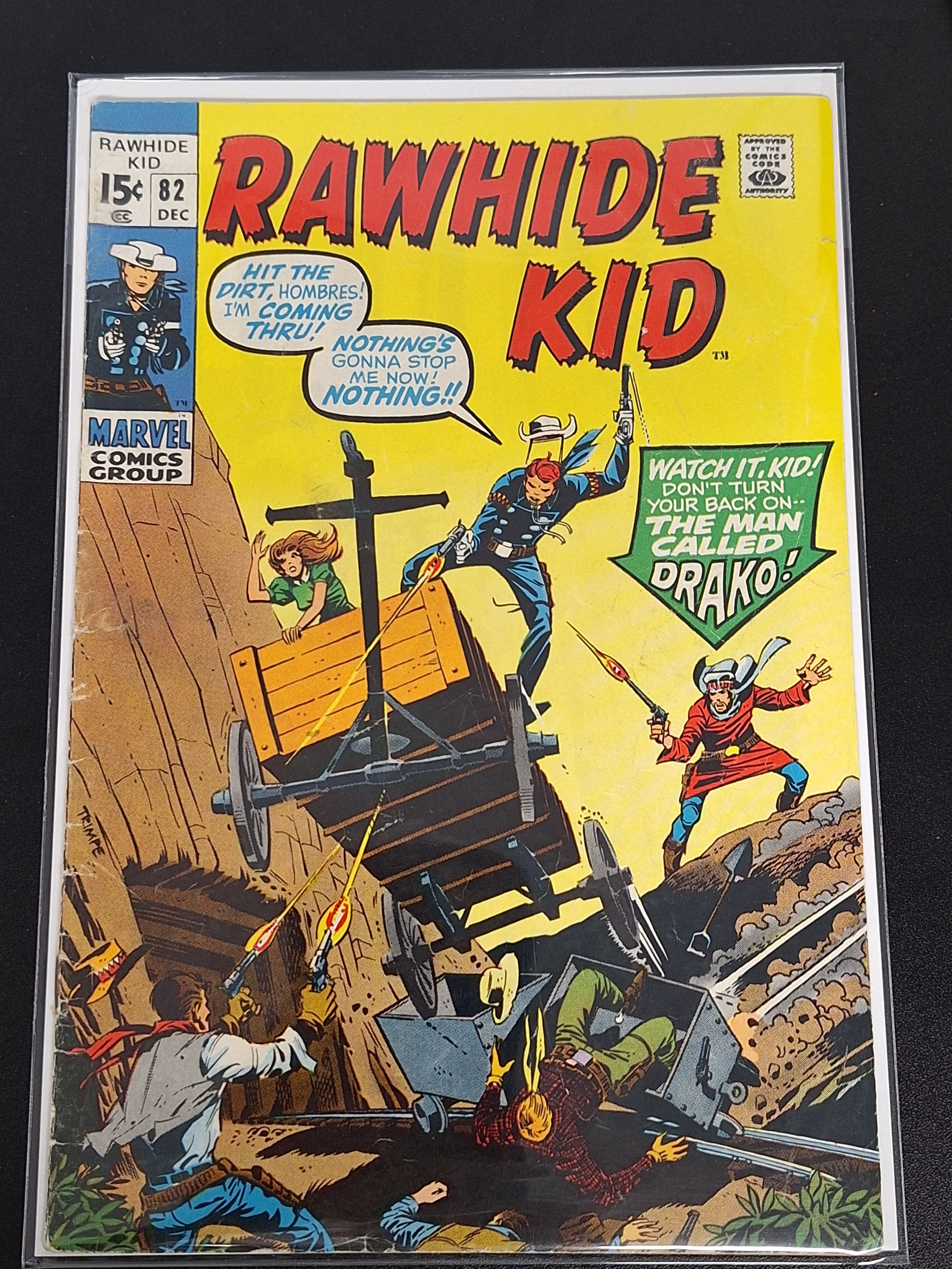 Rawhide Kid 82 Marvel 1970 The Man Called Drako