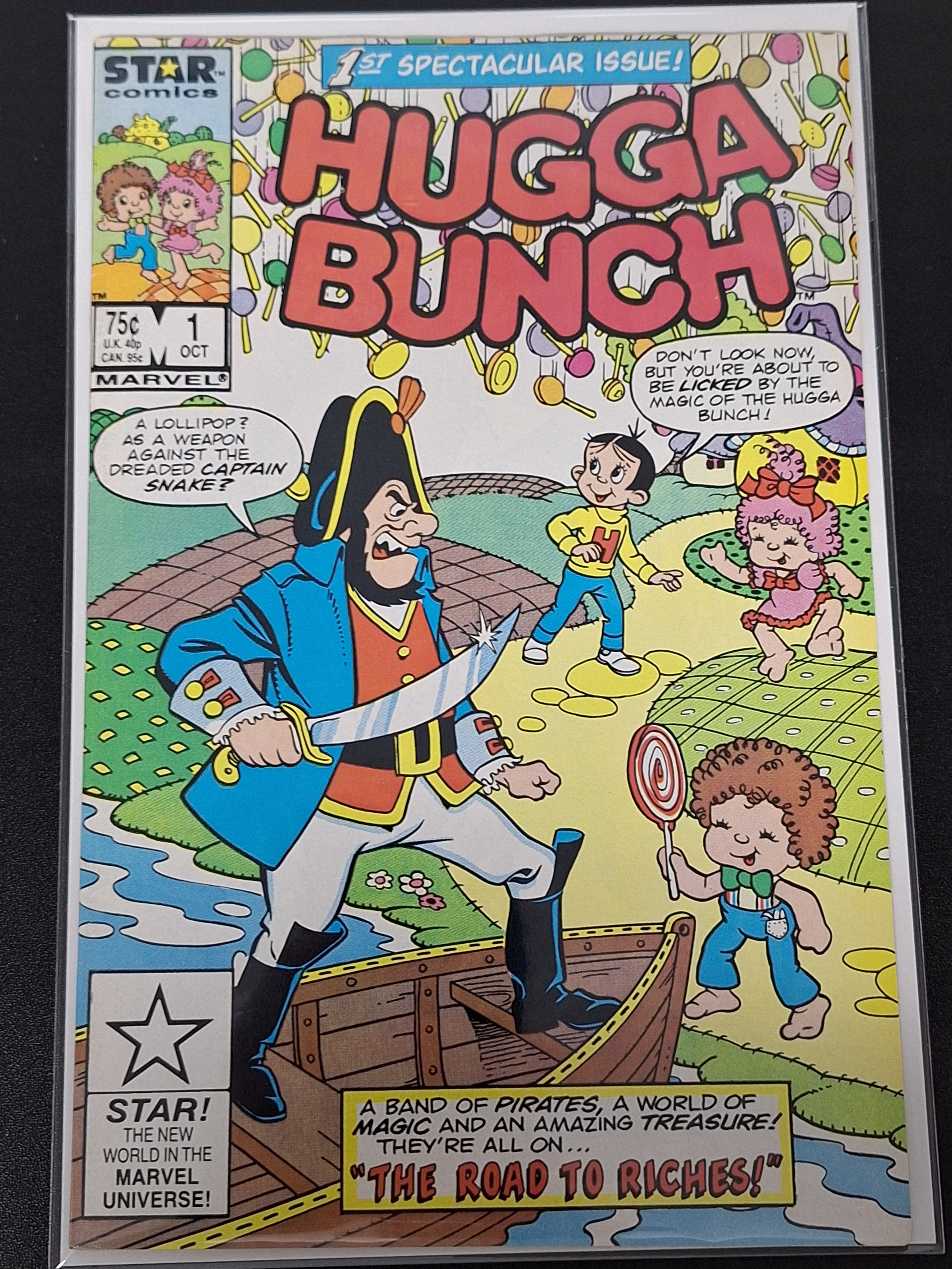 Hugga Bunch 1 Marvel Star Comics 1986