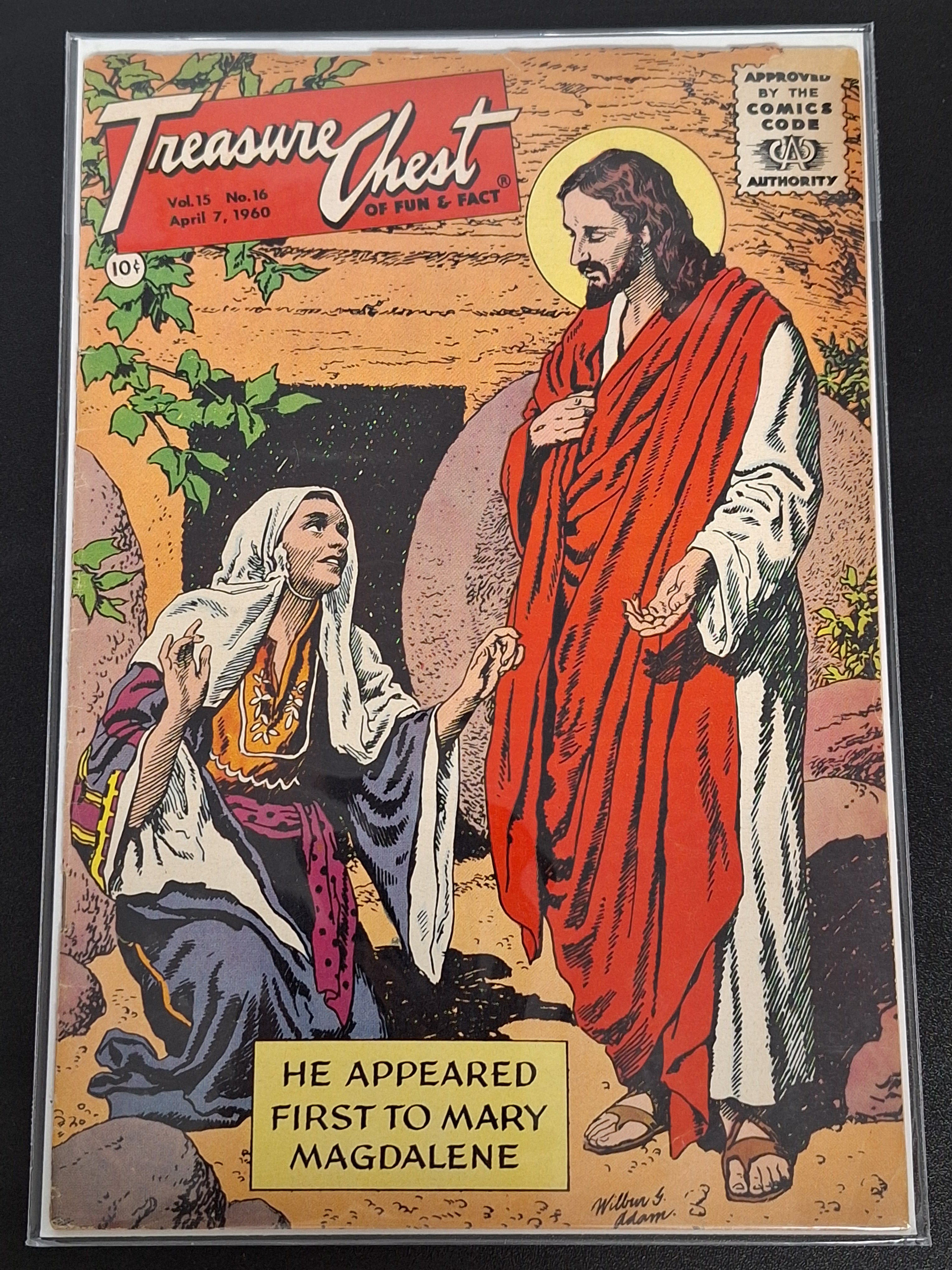 Treasure Chest Of Fun & Fact 16 1960 The Story of Jesus Christ