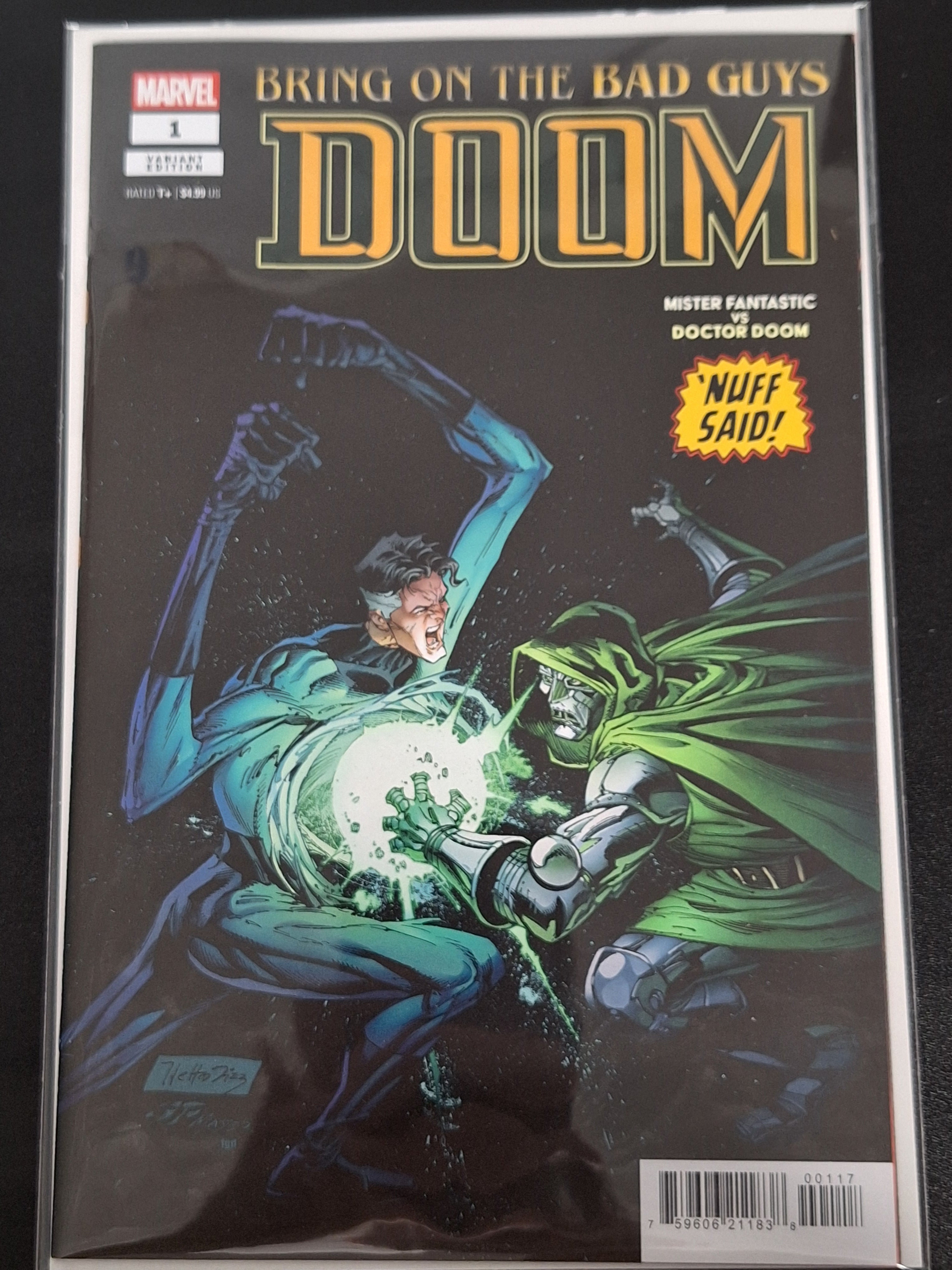 Bring On The Bad Guys Doom 1 Marvel 2025 Diaz 1:25 Variant