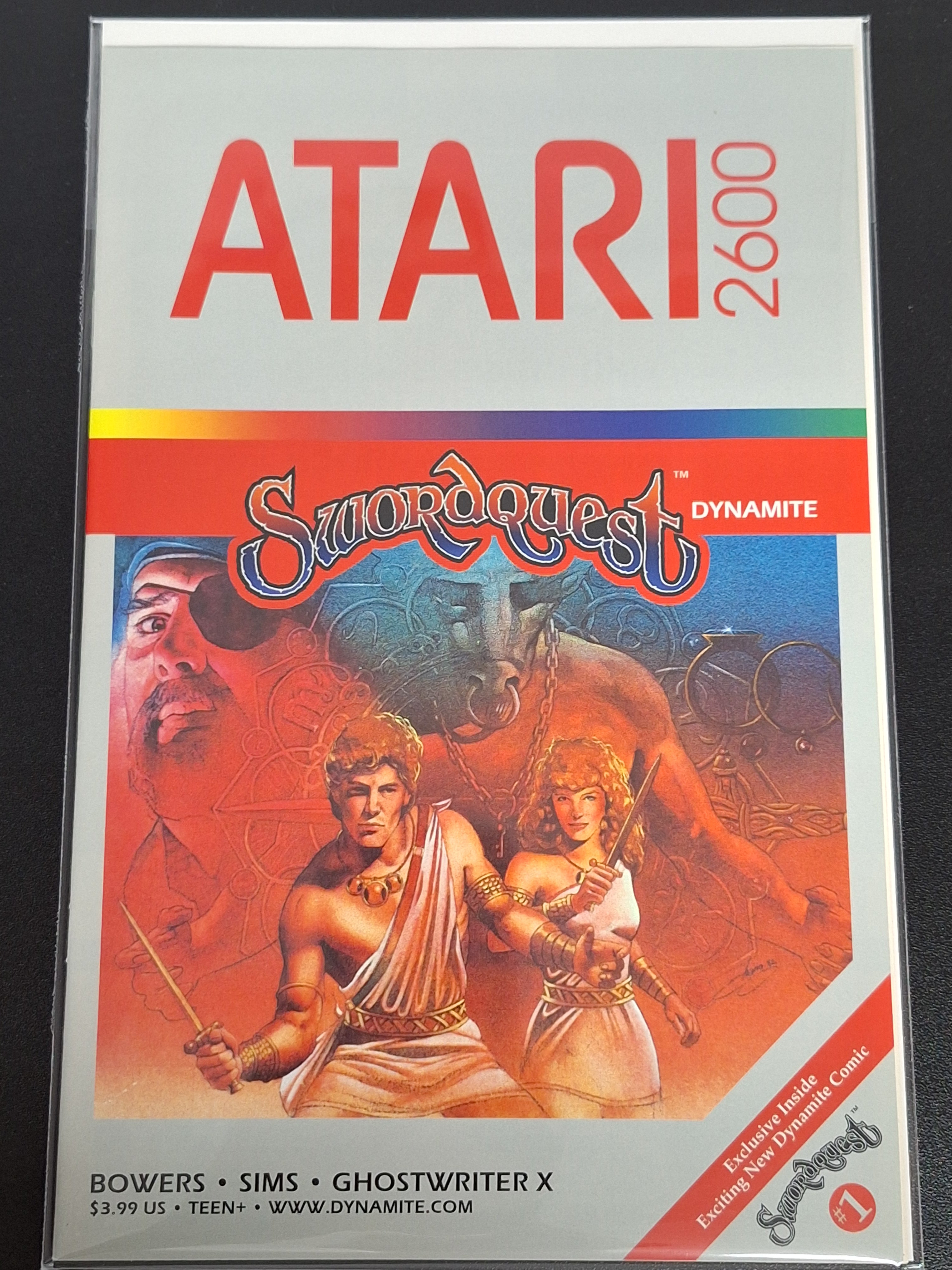 Swordquest 1 Dynamite 2017 Atari 2600 Variant