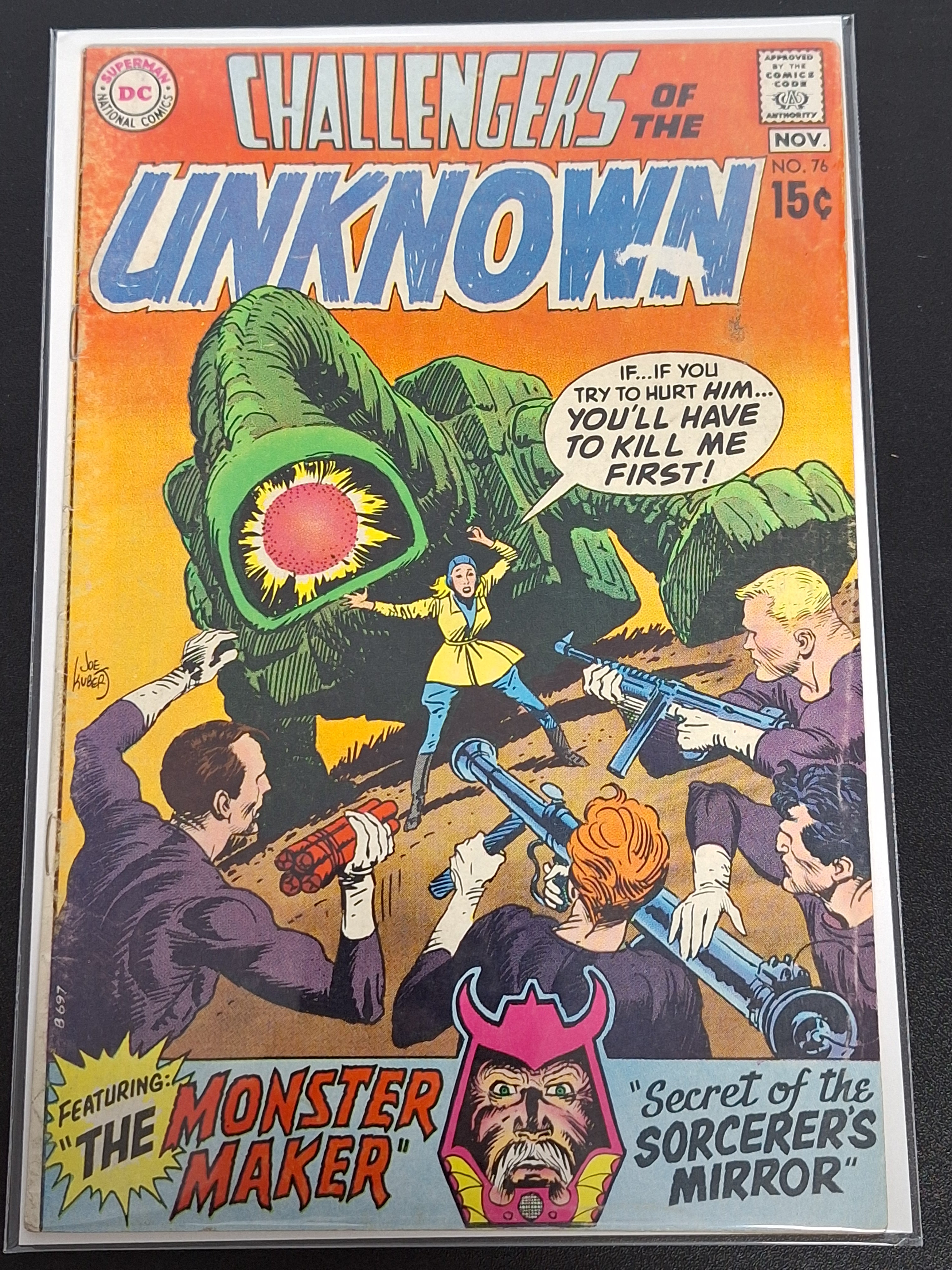 Challengers of the Unknown 76 DC 1970 The Monster Maker