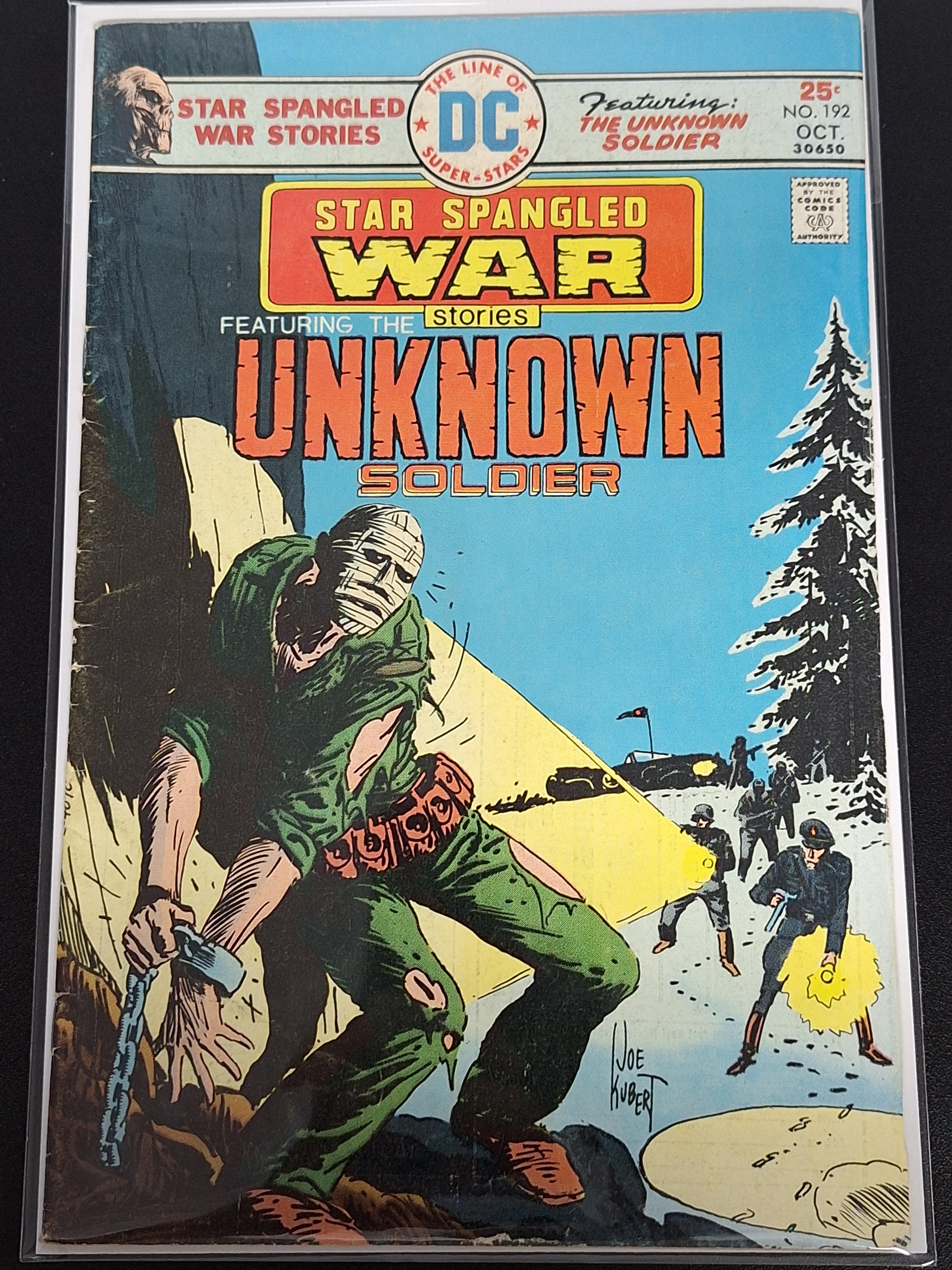 Star Spangled War Stories 192 DC 1975 The Unknown Soldier